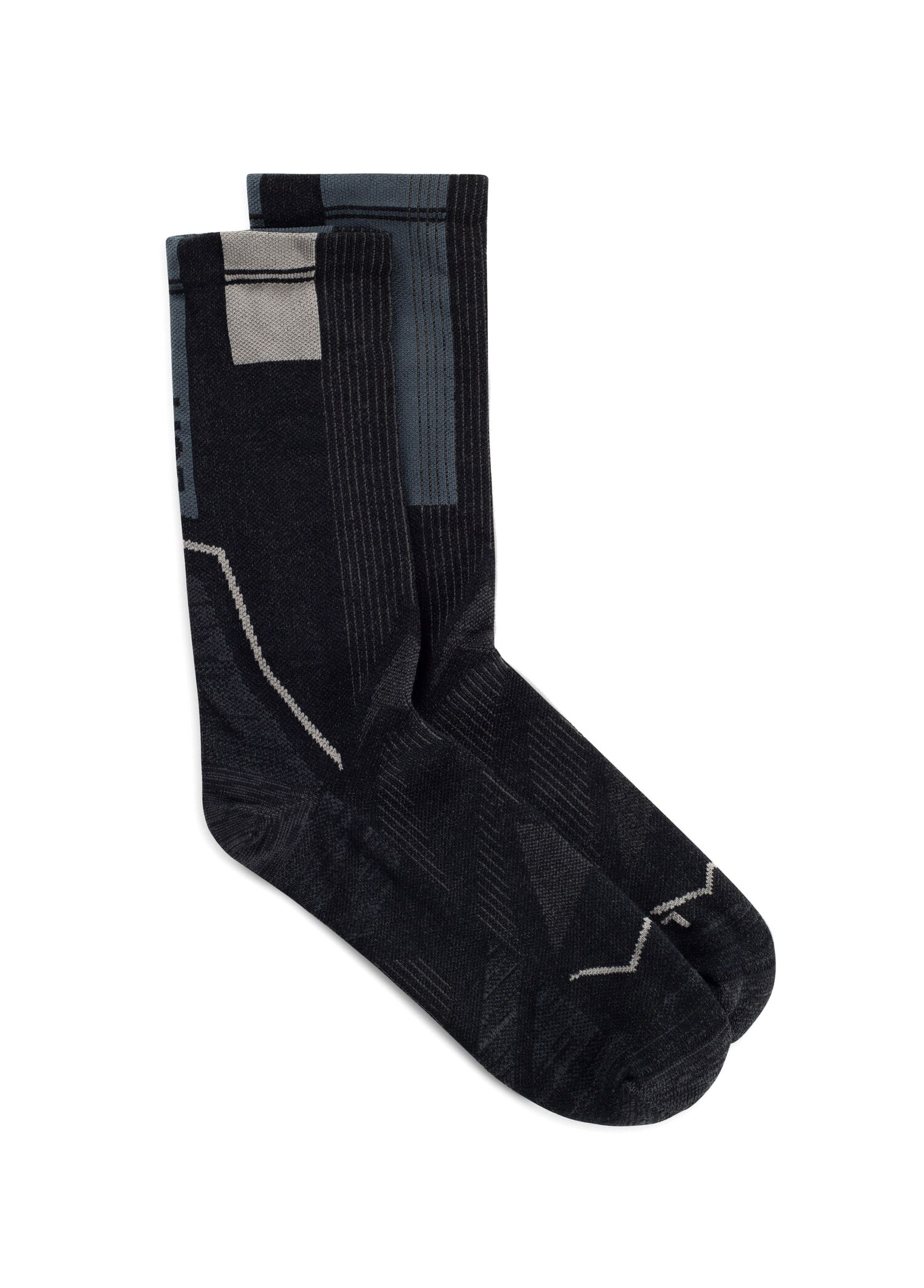 Coolnet® Crew Sock Cc Black Unisex Çorap