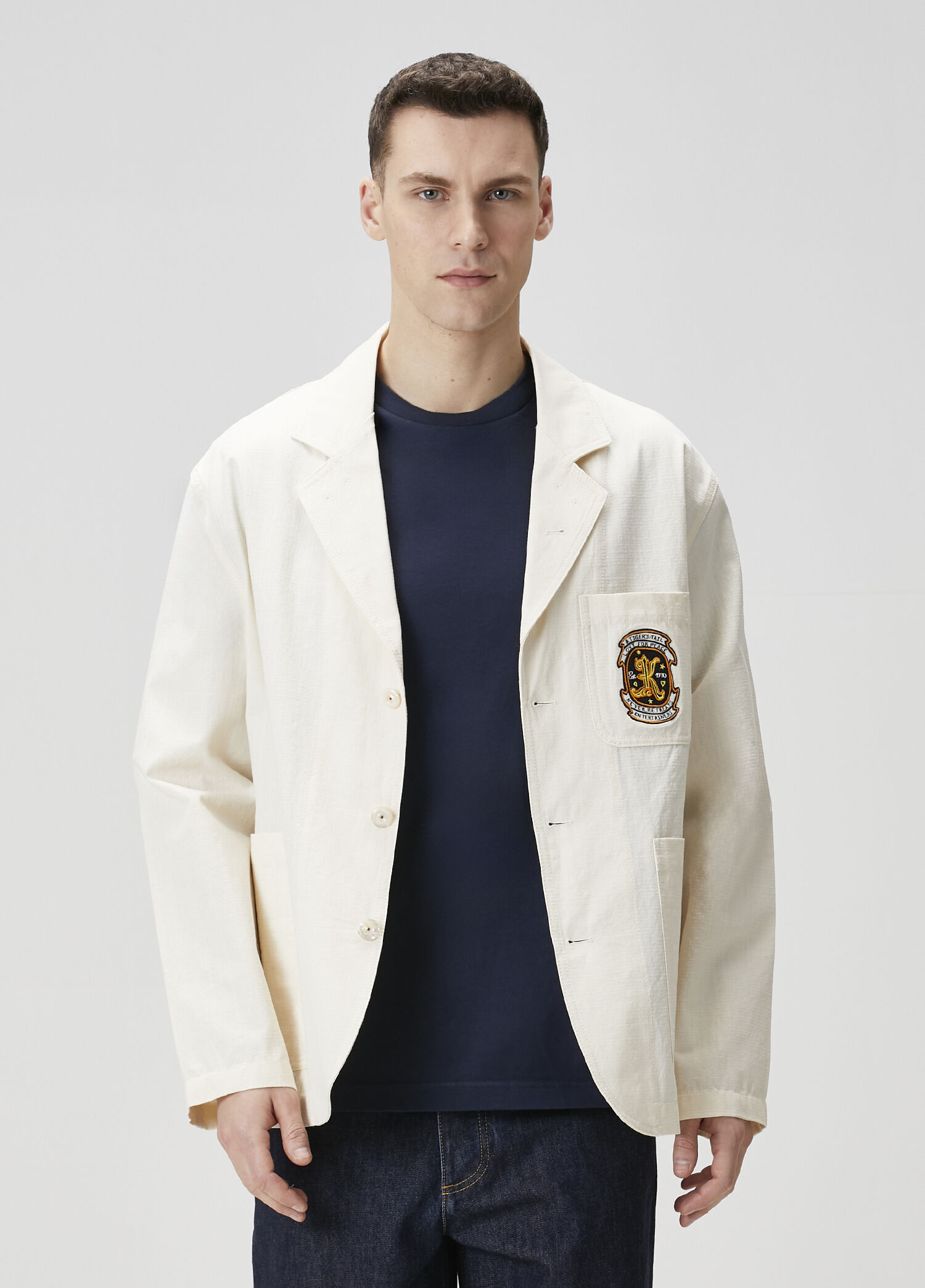 Badges Ecru Jacket