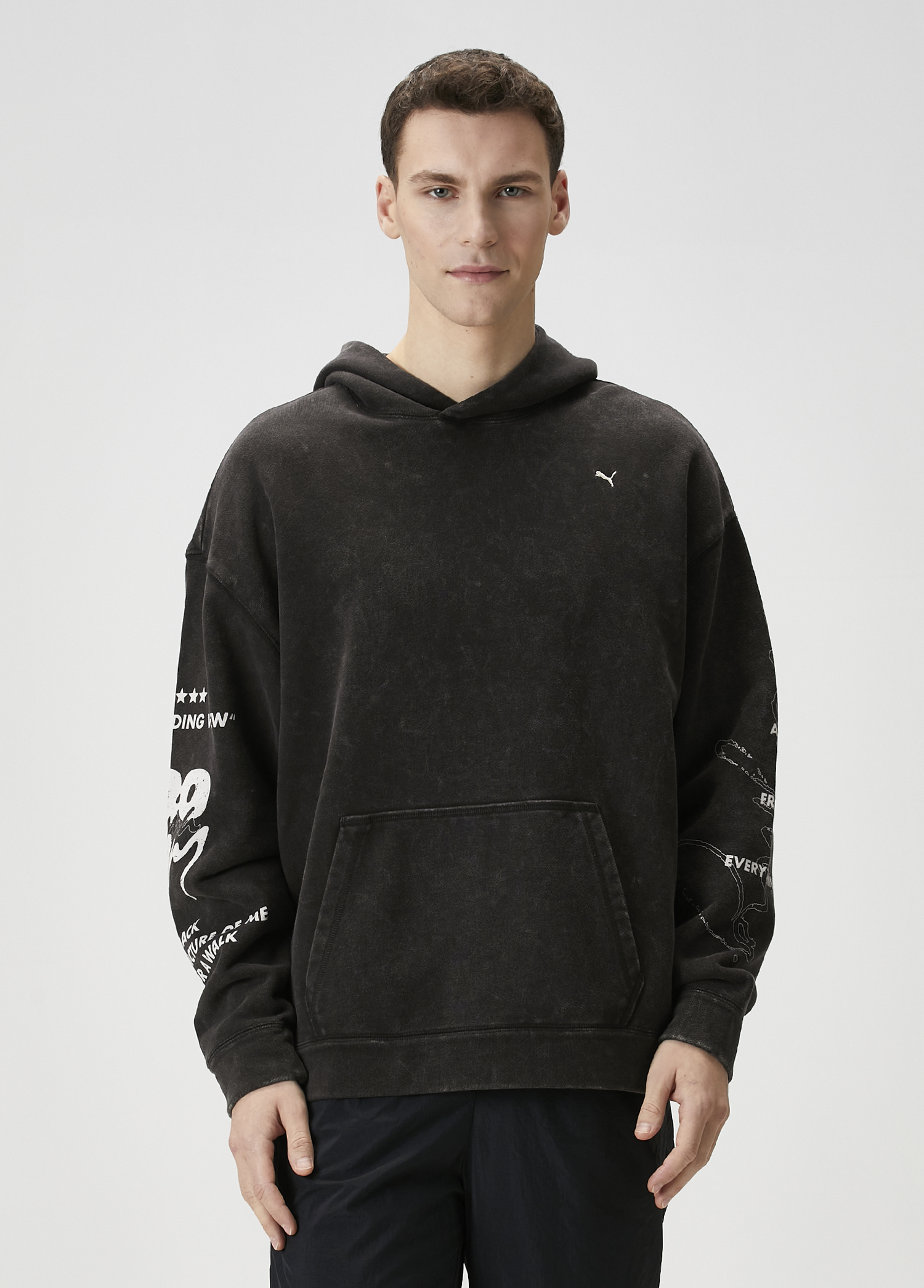 Untergrund Siyah Oversized Sweatshirt