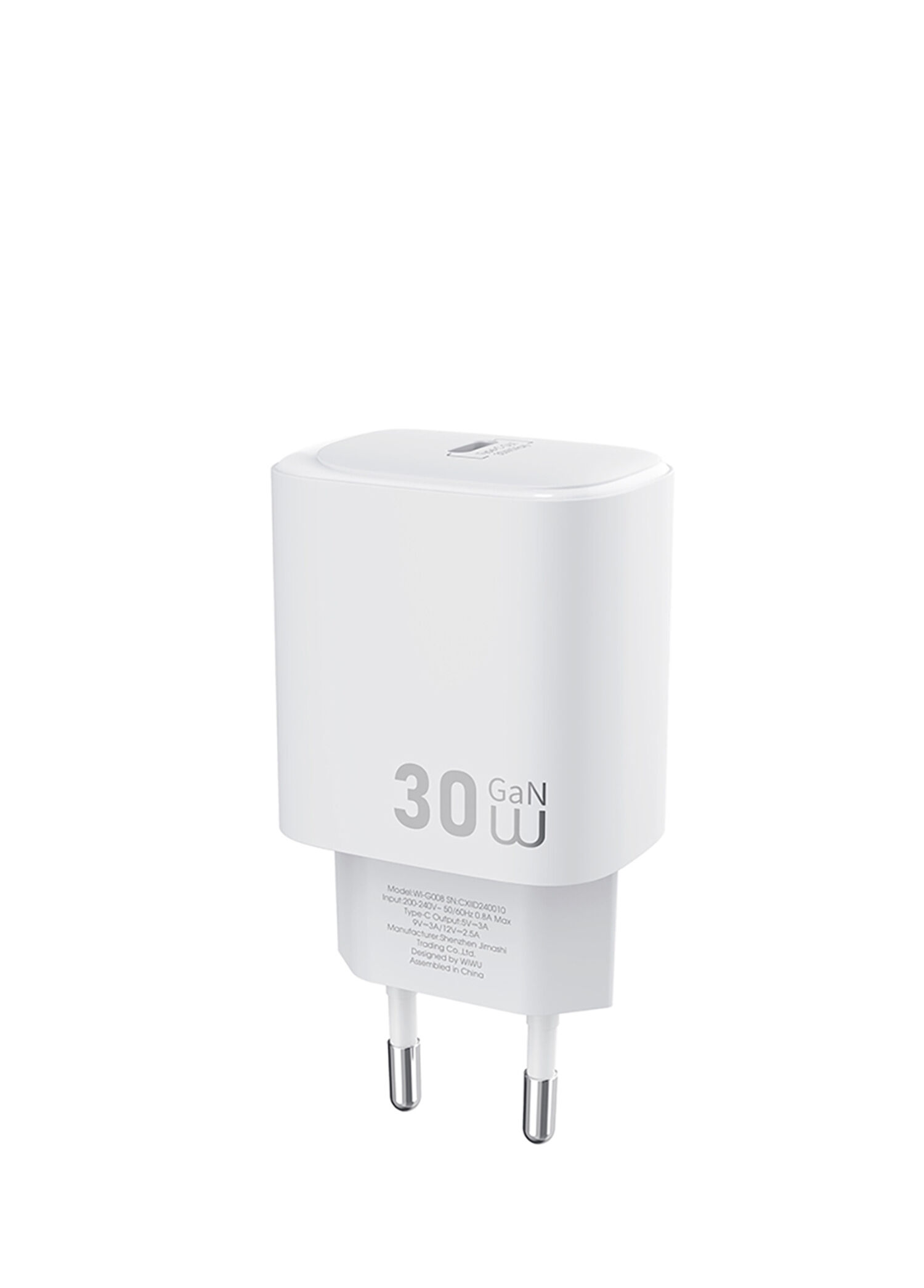 Wi-G008 Essen Serisi GaN Tech PD Hızlı Şarj Özellikli Şarj Başlığı 30W