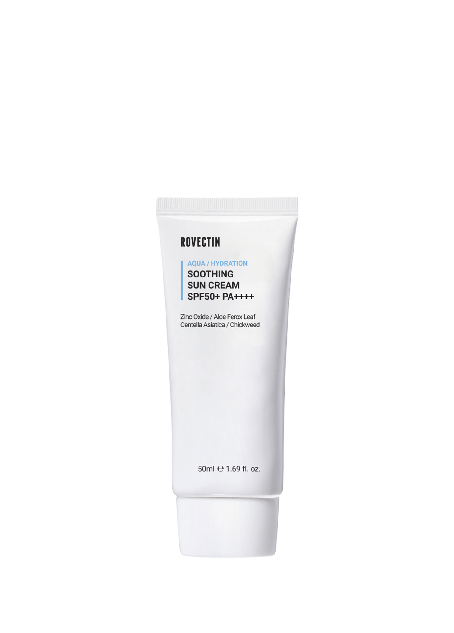 Aqua Soothing Sun Cream SPF50+ PA++++ %100 Fiziksel Mineral Filtreli Stres Önleyici Güneş Kremi 50 ml