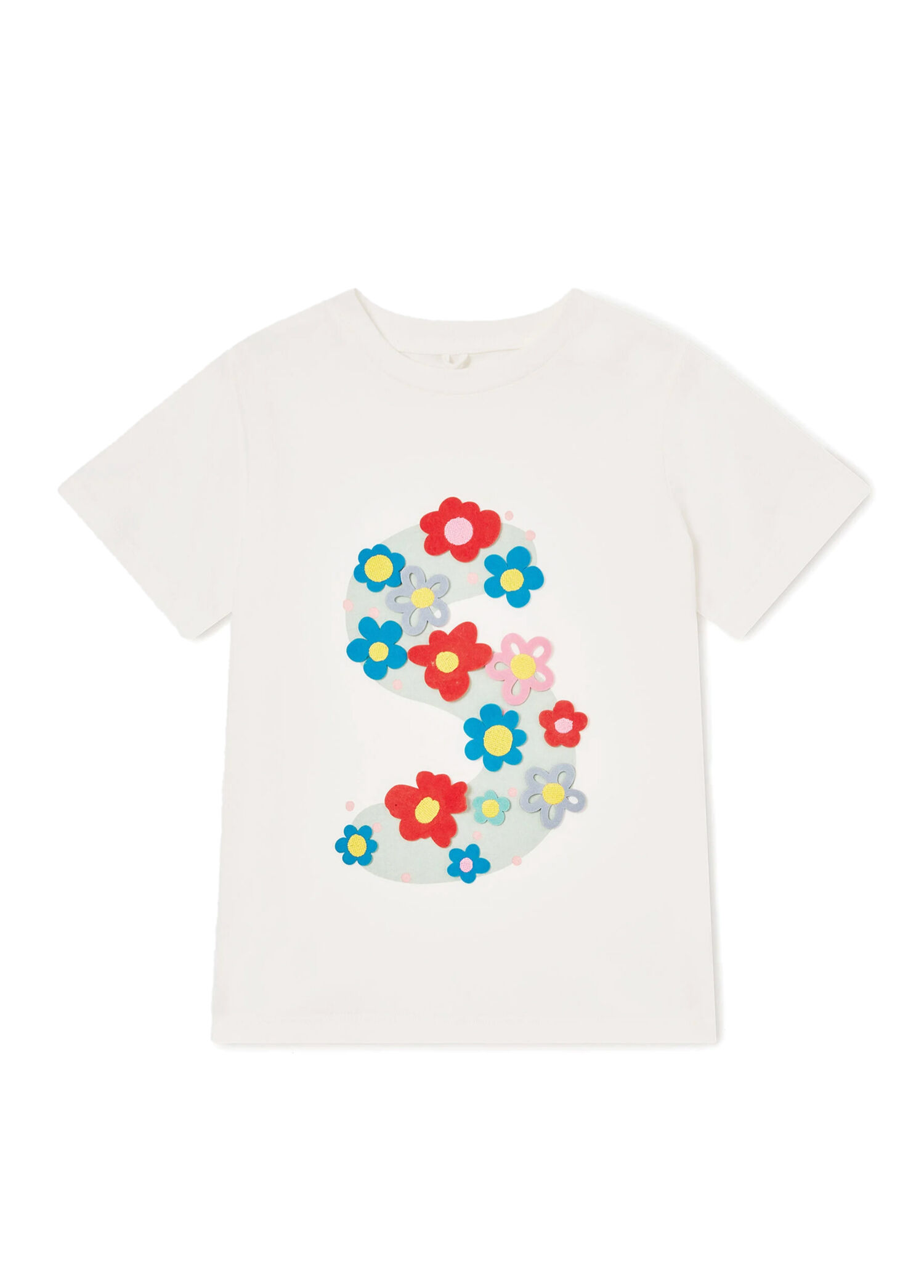 Krem Kız Çocuk T-shirt