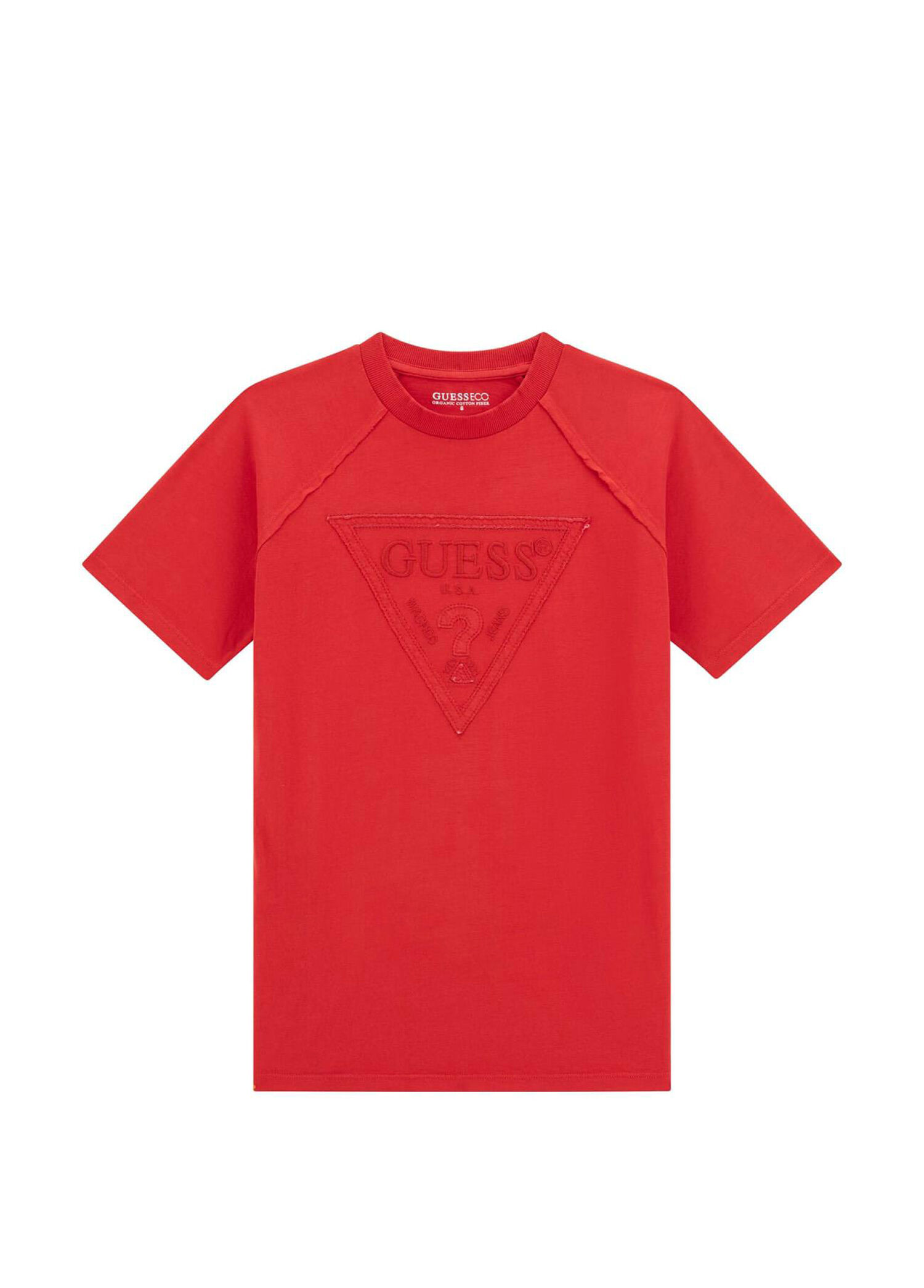 Kırmızı Kısa Kollu Erkek Çocuk T-Shirt