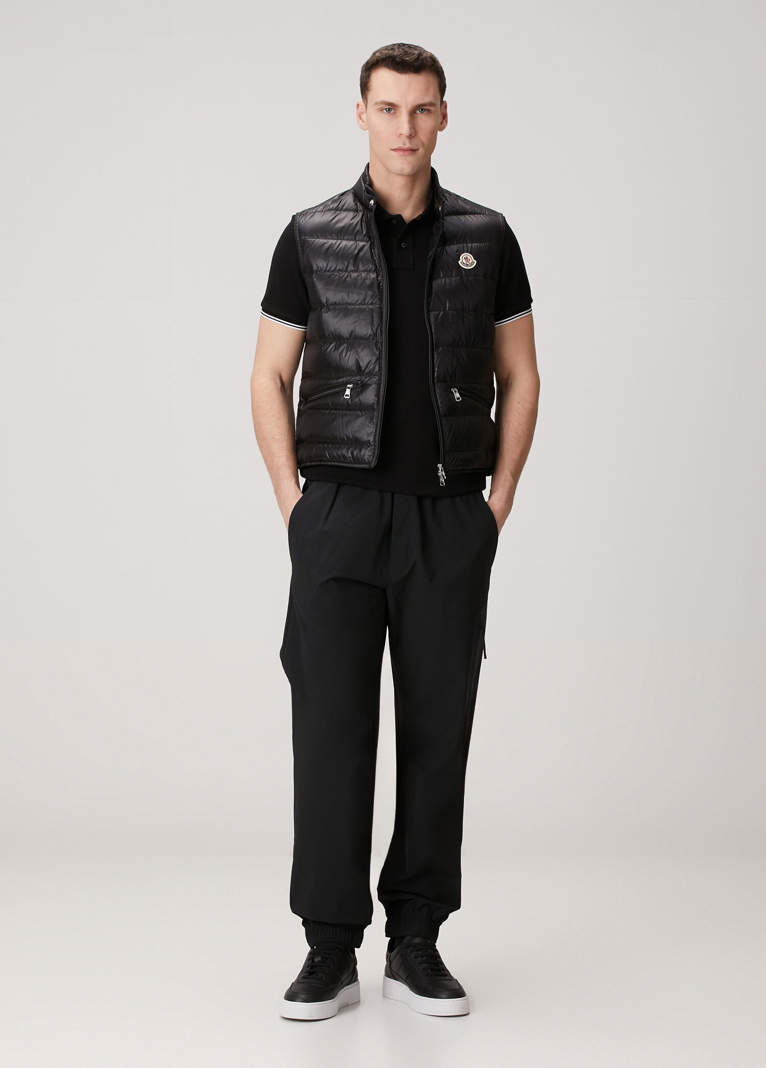 Moncler Siyah Erkek Siyah Polo Yaka T-shirt 1892881 | Beymen