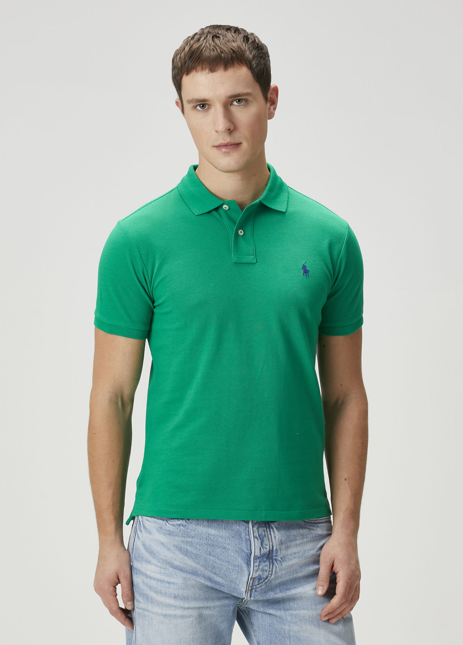 Yeşil Polo Yaka T-shirt