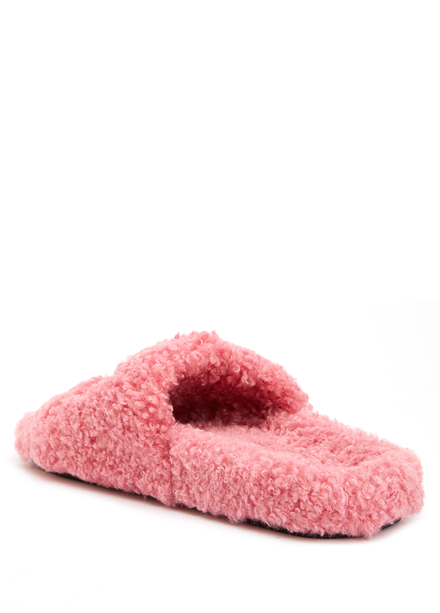 Beymen Pembe Logolu Kadın Peluş Terlik. 3 Beymen Pembe Logolu Kadın Peluş Terlik. 3