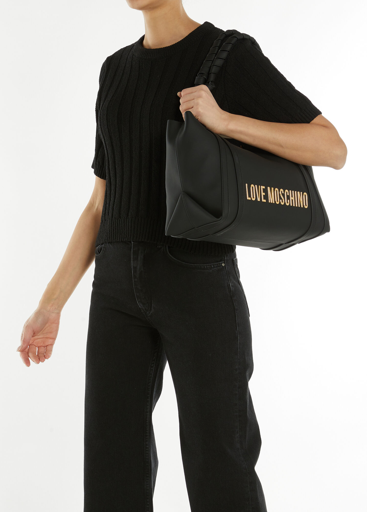 Love Moschino Siyah Kadın Bold Love Siyah Kadın Alışveriş Çantası