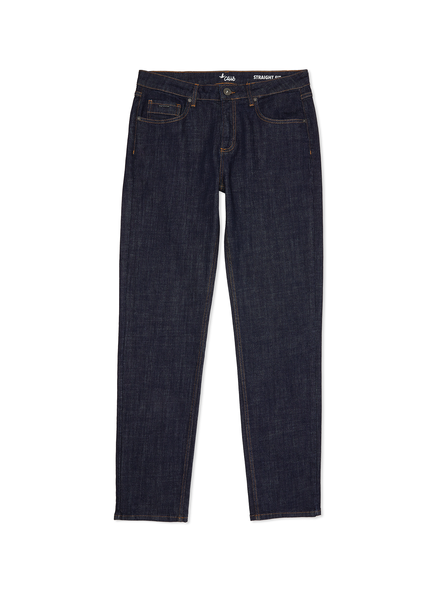 Straight Fit Indigo Jean Pantolon_5