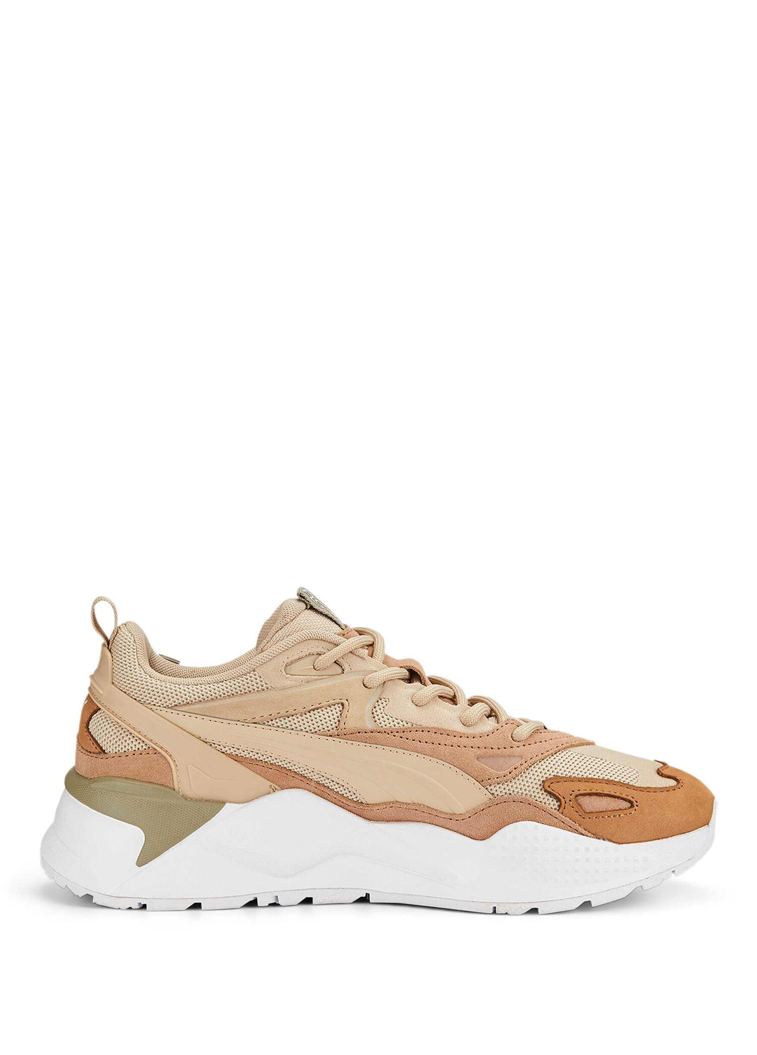 RS-X Efekt PRM Granola Dusty Tan Nubuk Süet Unisex Sneaker