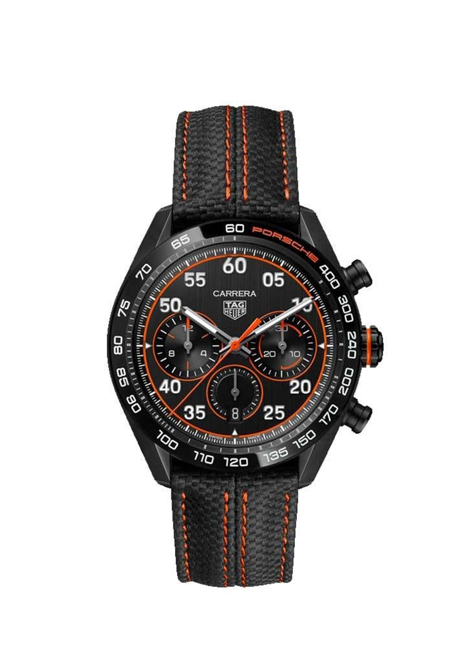 Carrera X Porsche Orange Racing Erkek Saat