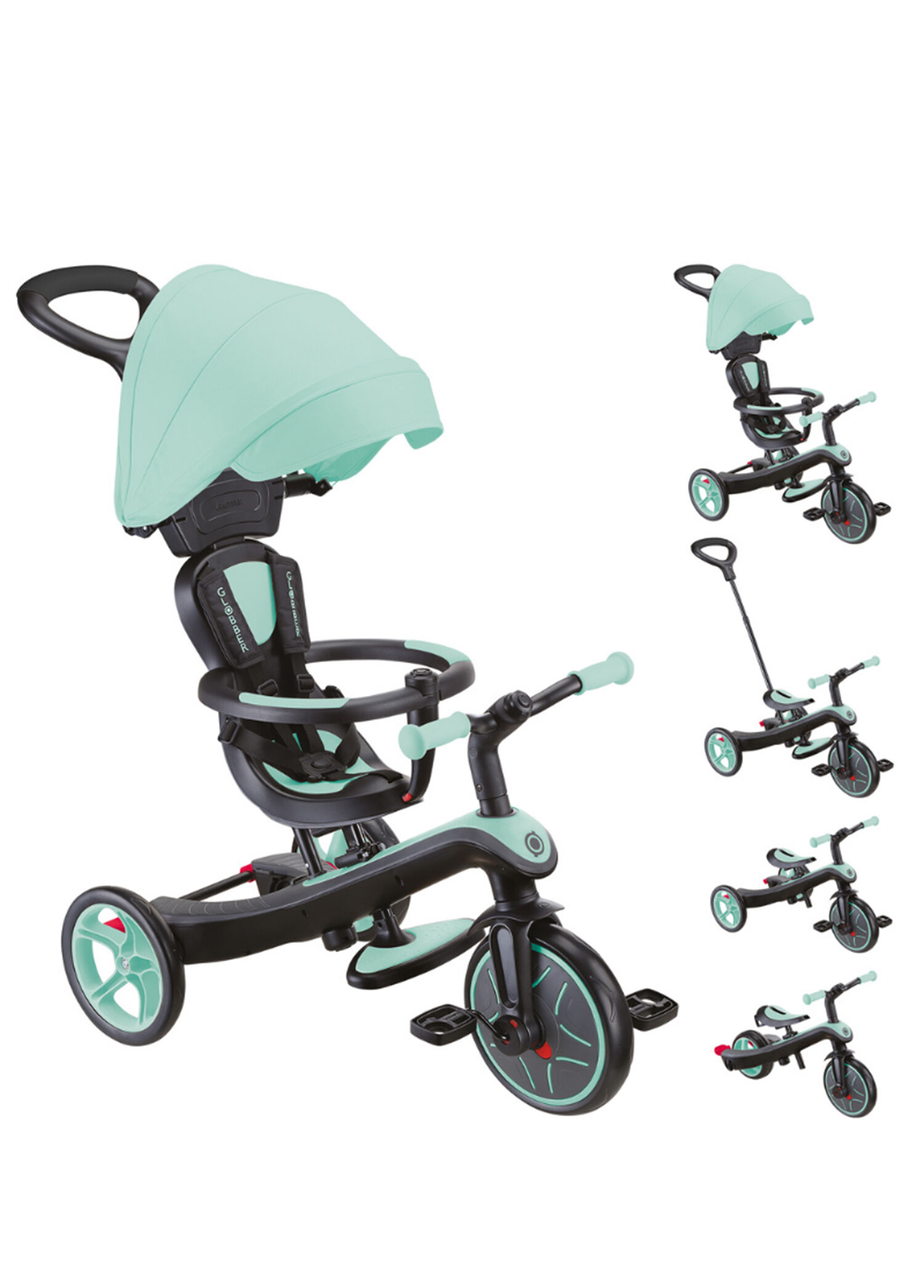 Explorer 4in1 Mint Yeşili Çocuk Bisikleti