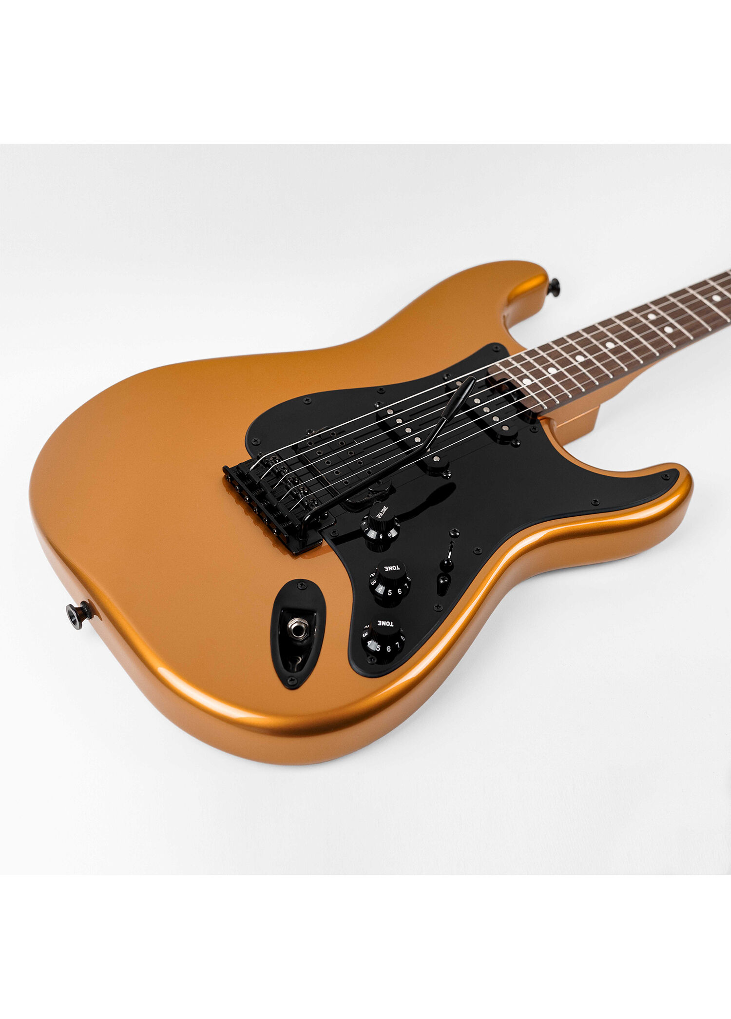 Shira Guitars - Shira Classic S Metallic Tangerine Elektro Gitar