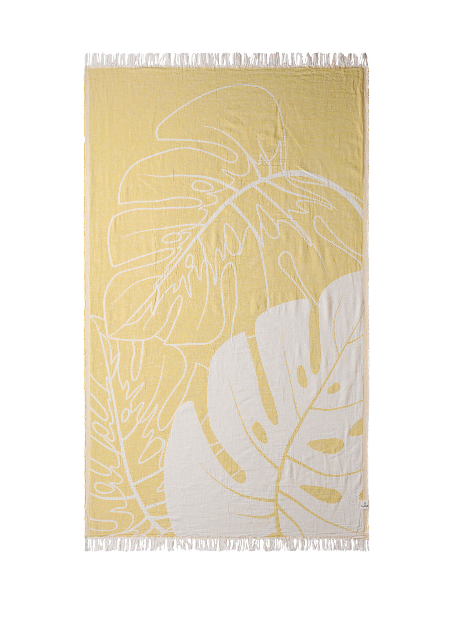 Monstera Sarı Peştamal