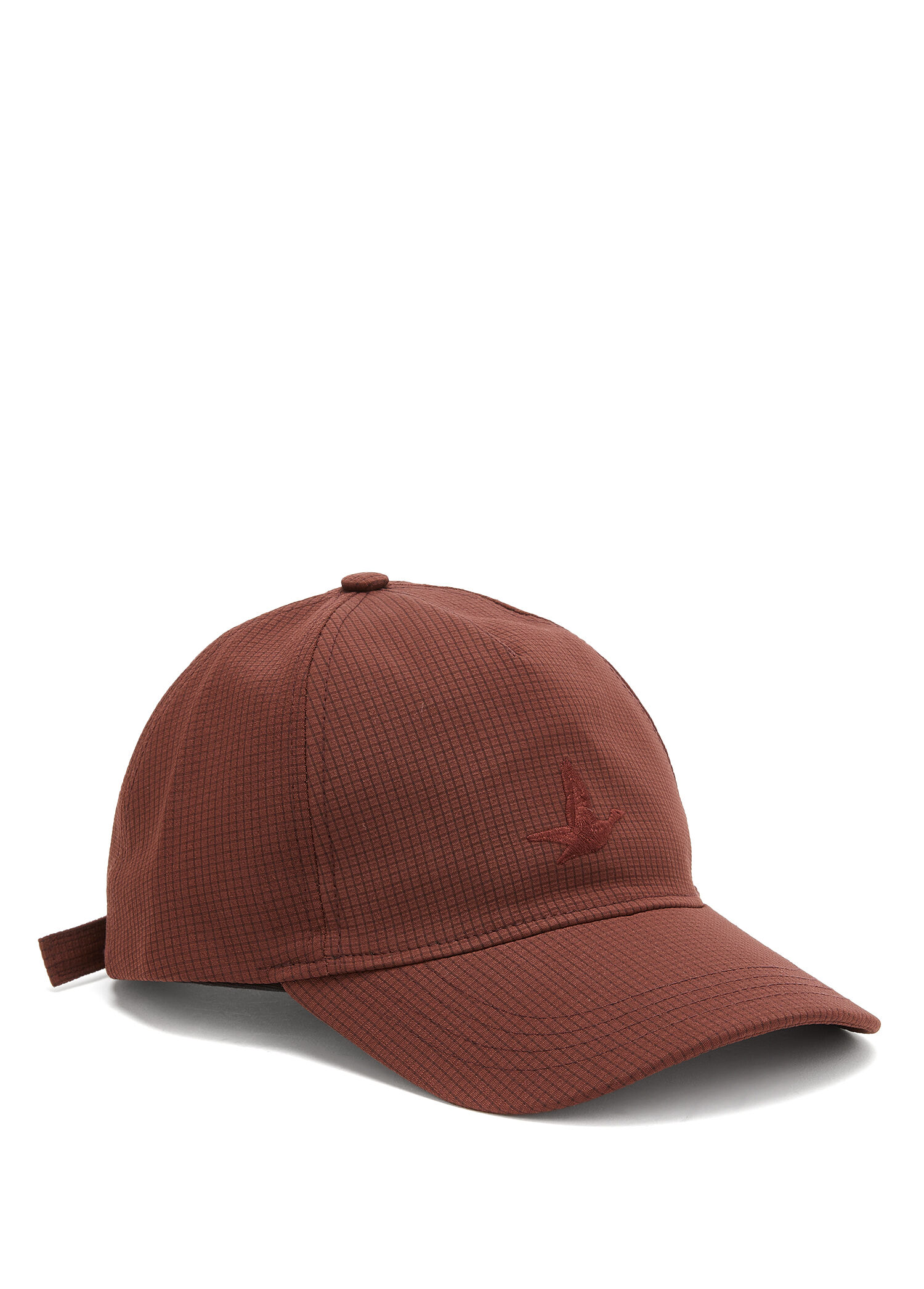 Bordo Logo Detaylı Erkek Şapka