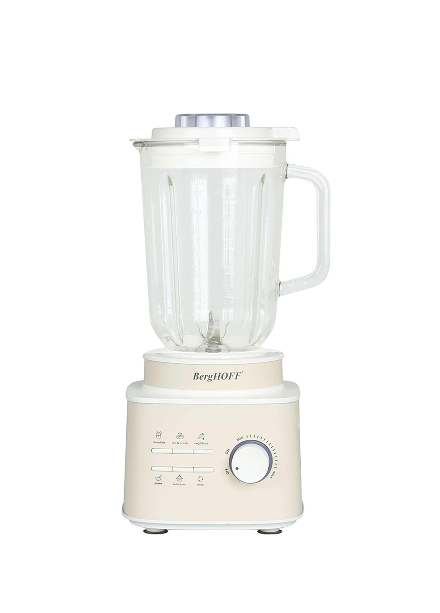 Gem Retro Krem Rengi 1500 W Blender