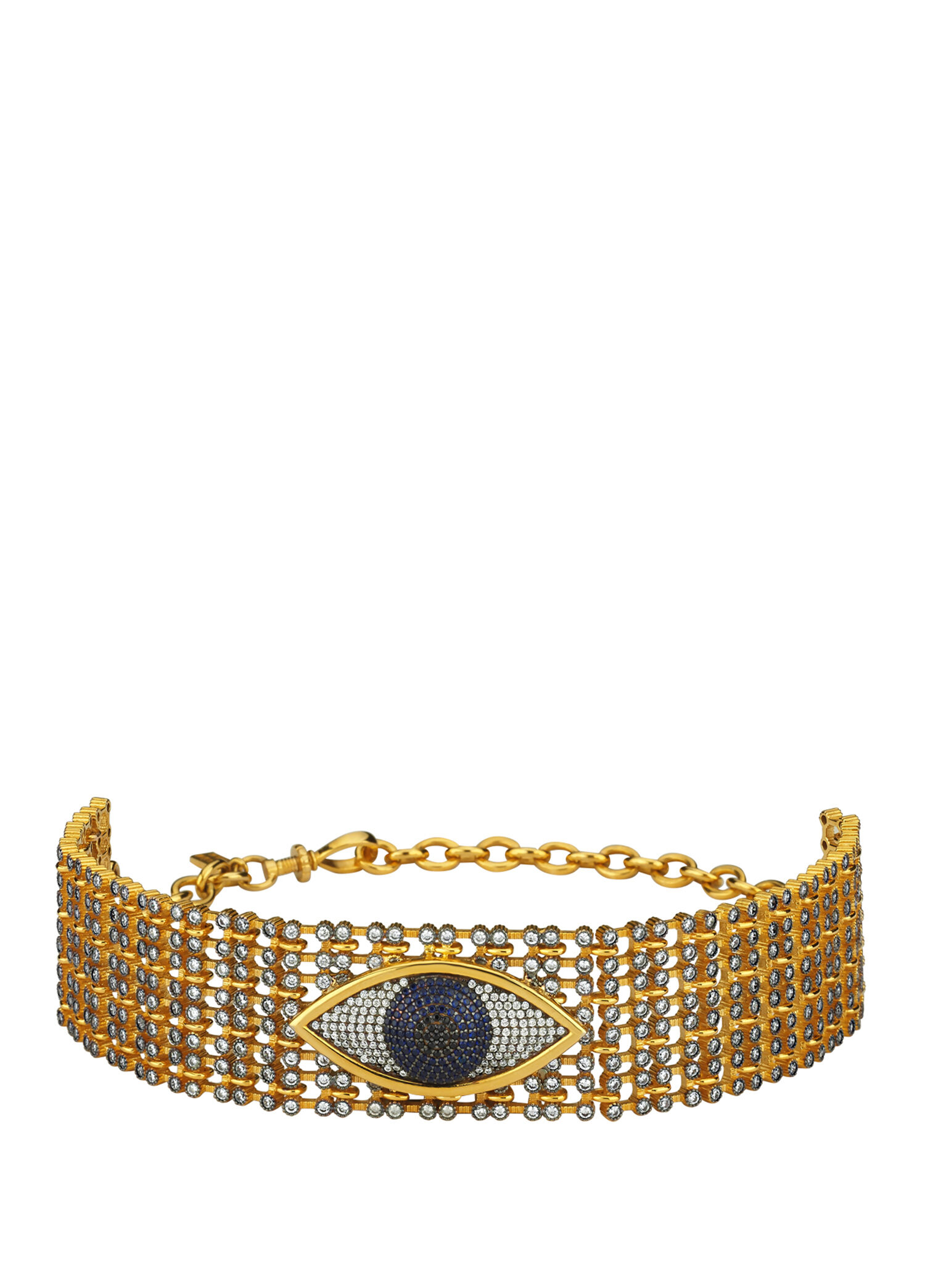 Nazar İn Cold Blood Kadın Kaplama Choker Kolye