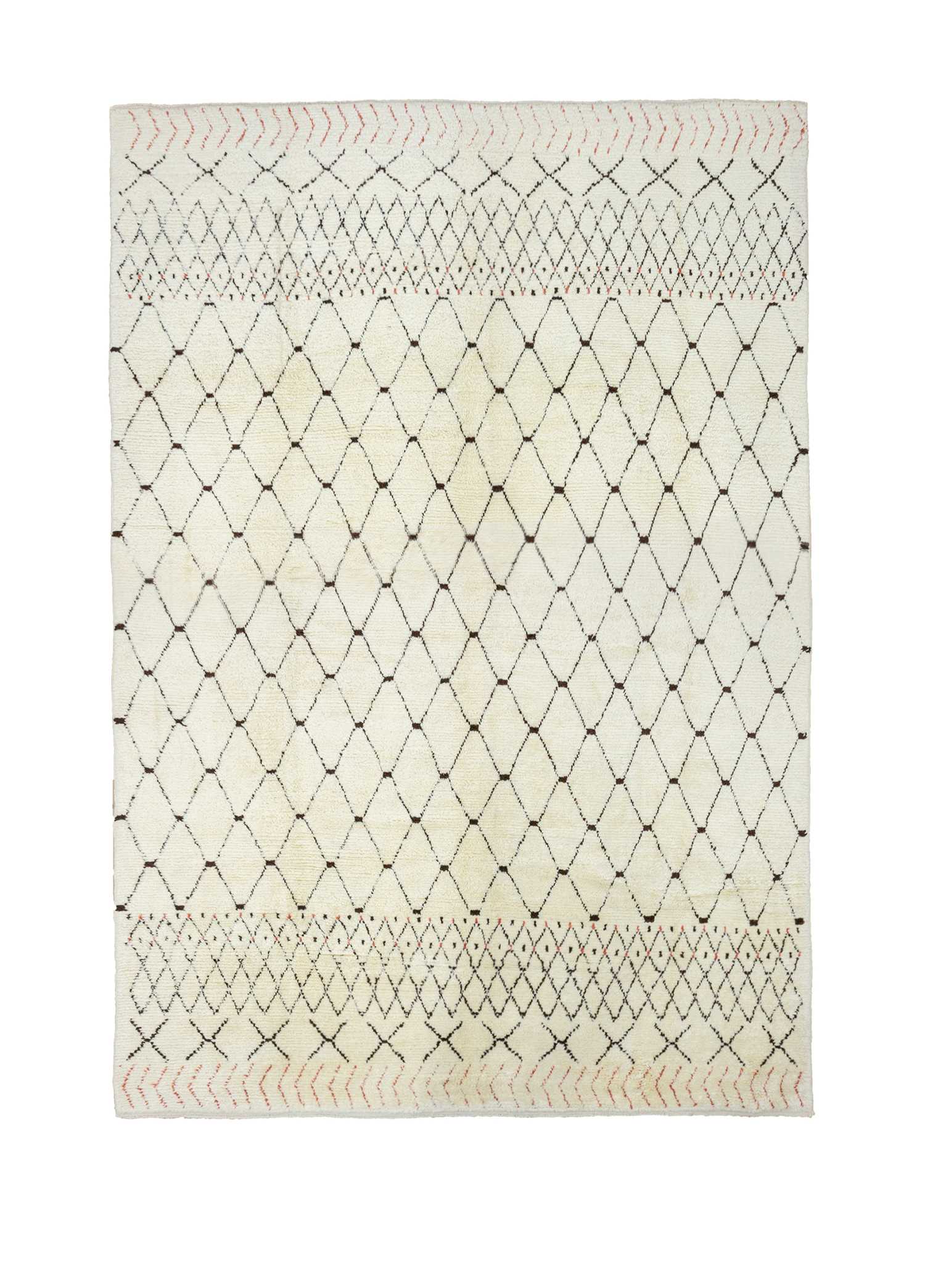 Fes El Dokuma Moroccan Tarzı Yün Halı 310x427 cm