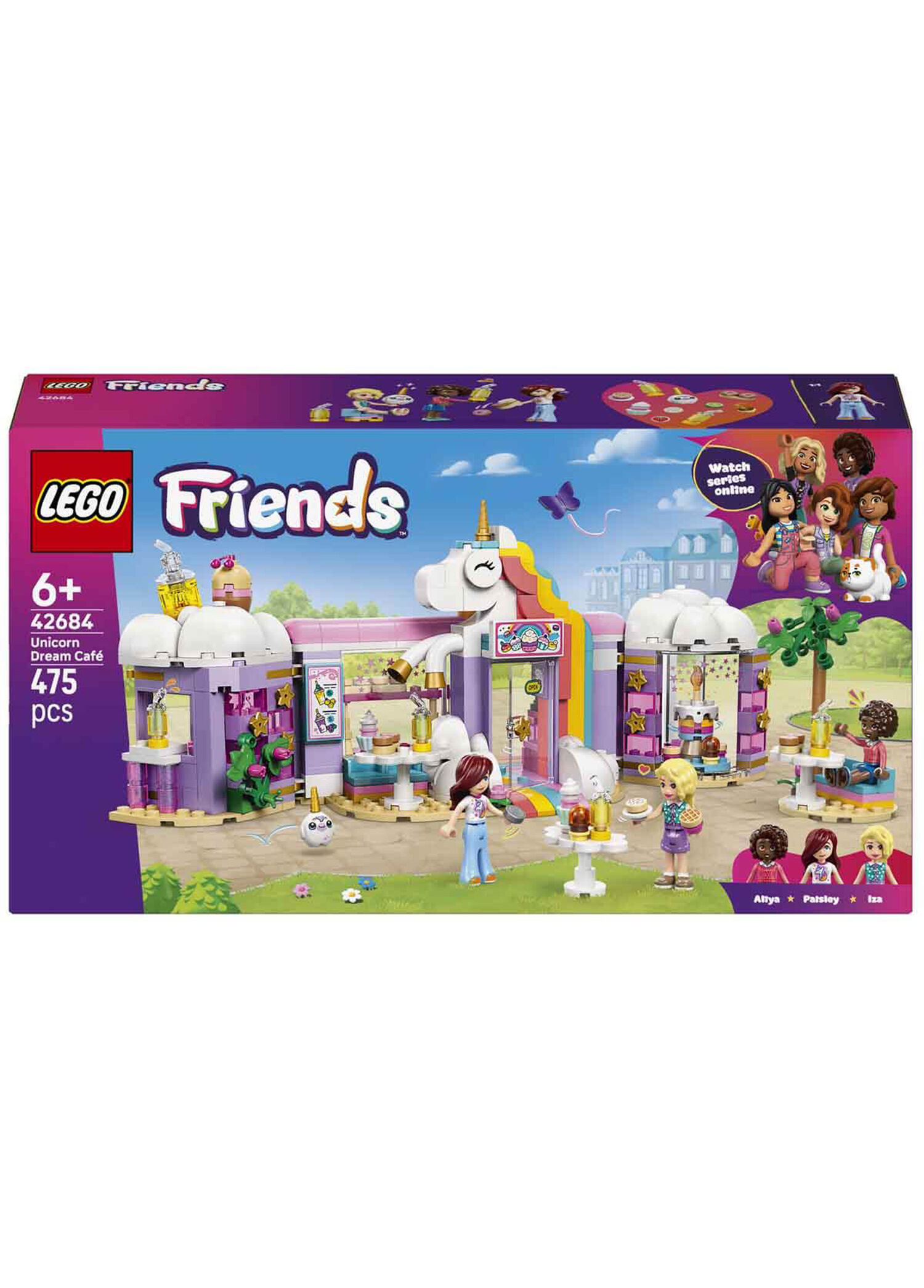 LEGO - Friends Renkli Düşler Kafe Mini Bebekli 475 Parça 6+ Yaş