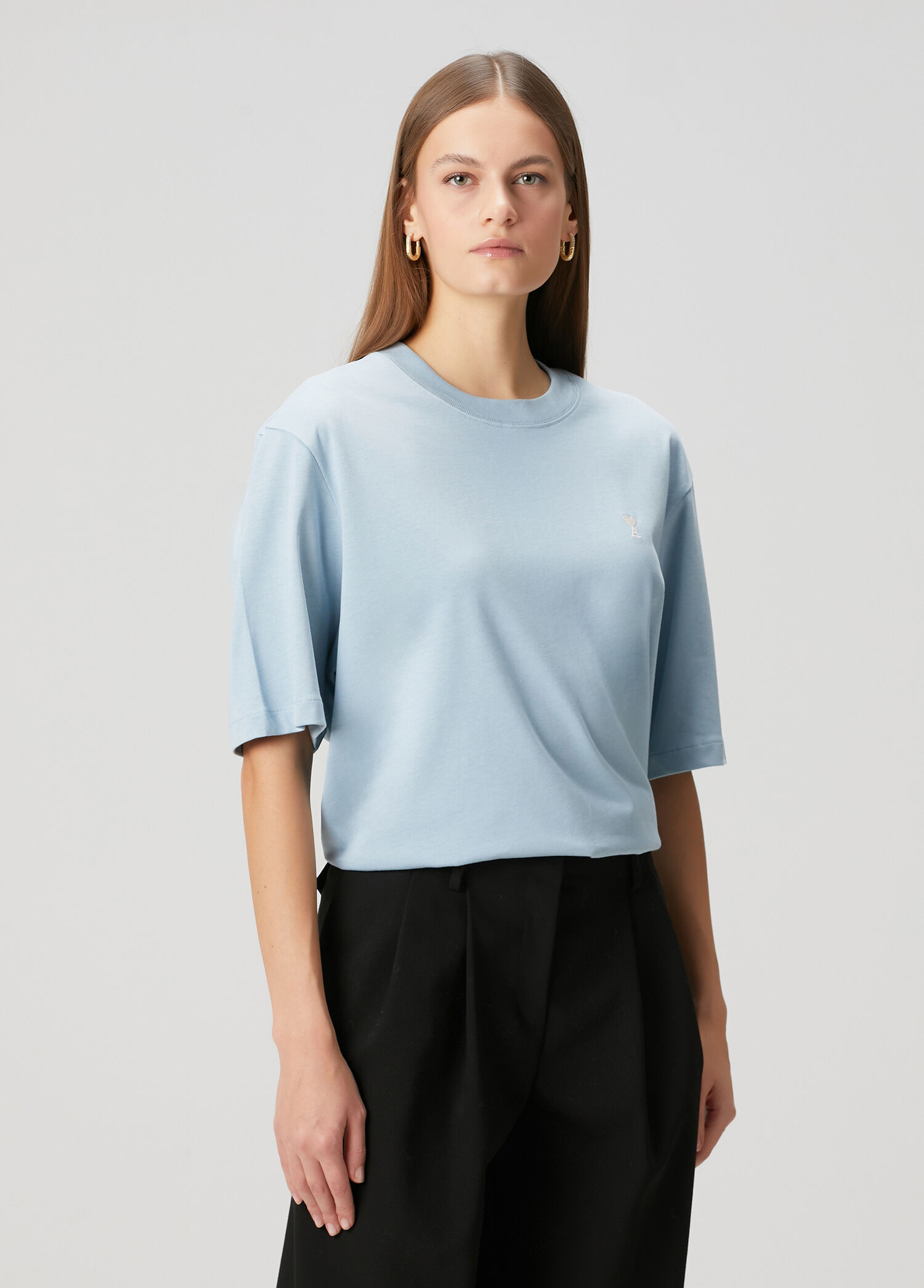 Ami Paris Mavi Kadın Mavi T-shirt 1853442 | Beymen