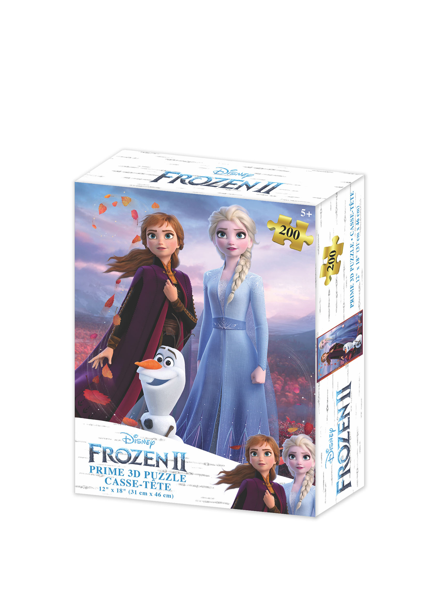 Frozen 200 Parça 3D Puzzle