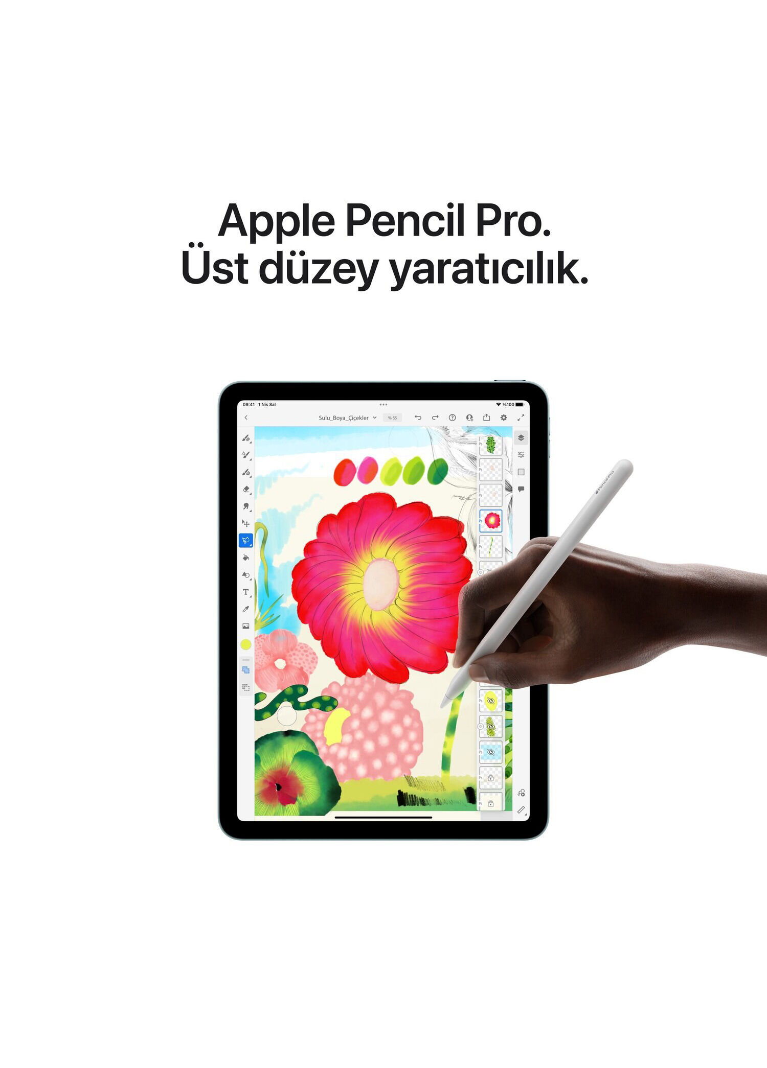 Apple - iPad Air M3 Çip 13
