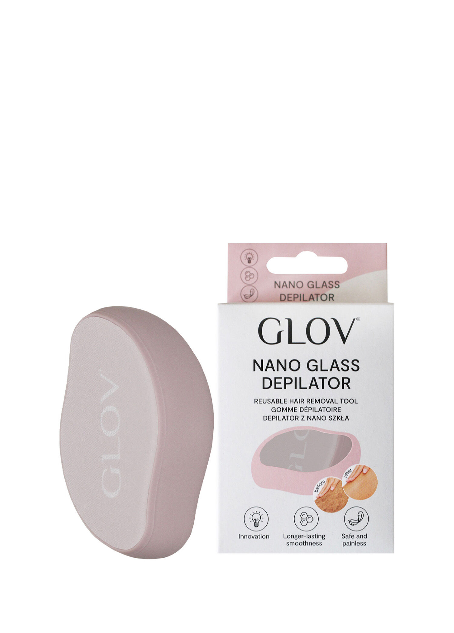 Nano Glass Depilator Pink