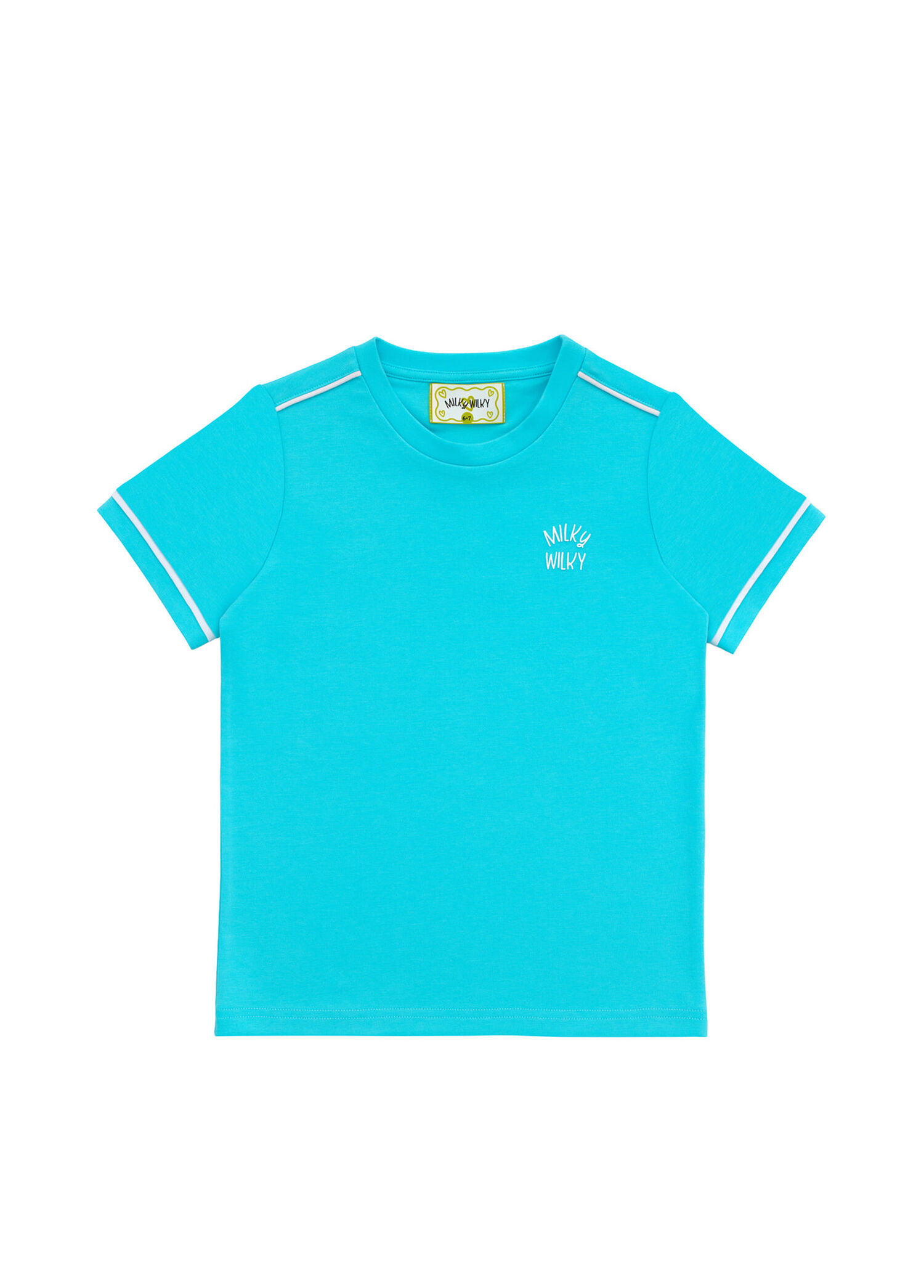 Aster Turkuaz Kısa Kollu Erkek Çocuk T-Shirt