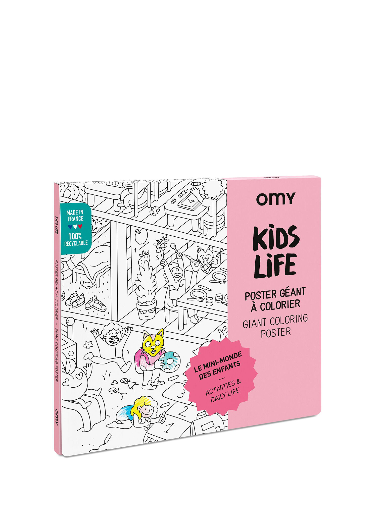 Kids Life Dev Boyama Posteri