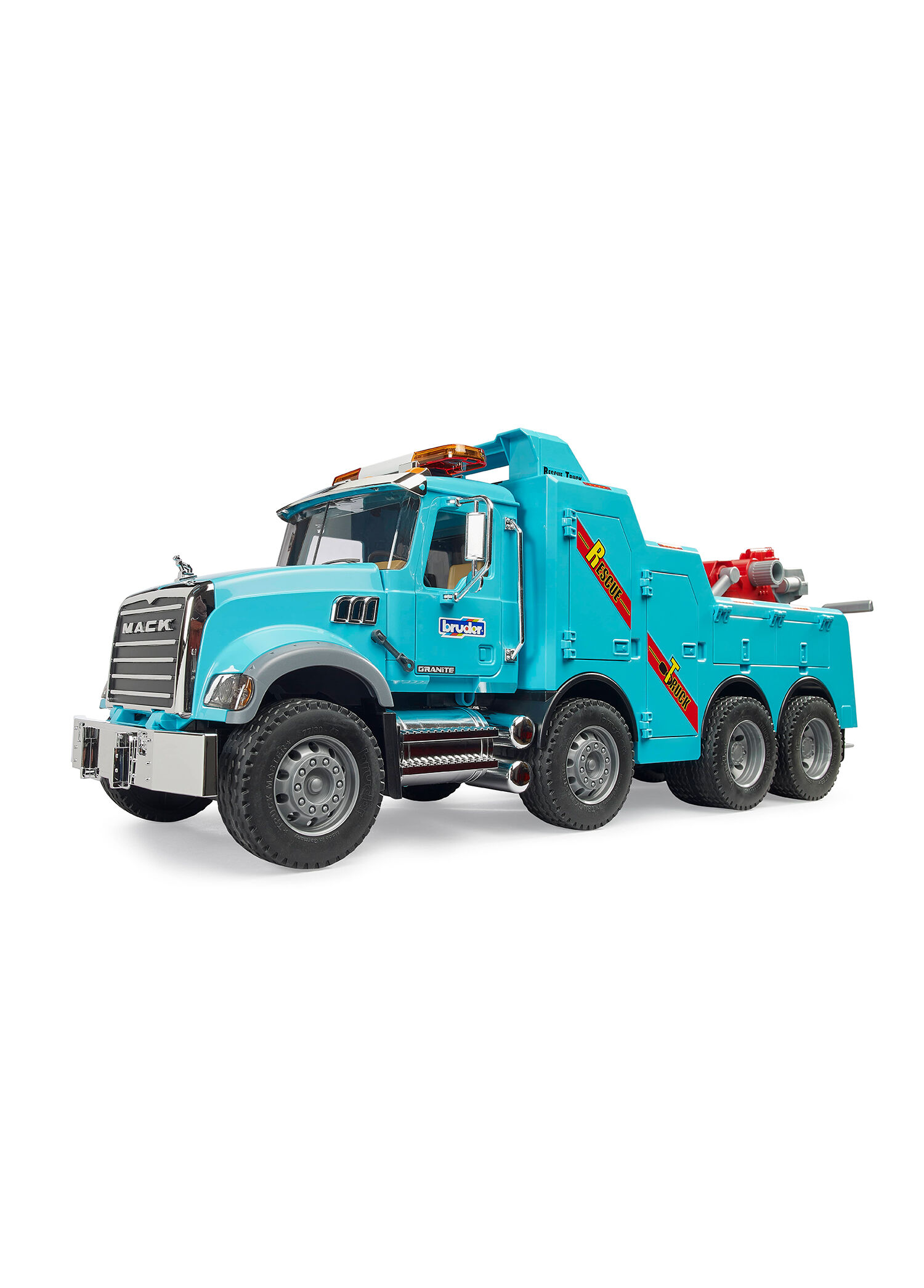 Bruder - Mack Granite Kurtarma ve Çekici Aracı - Mavi