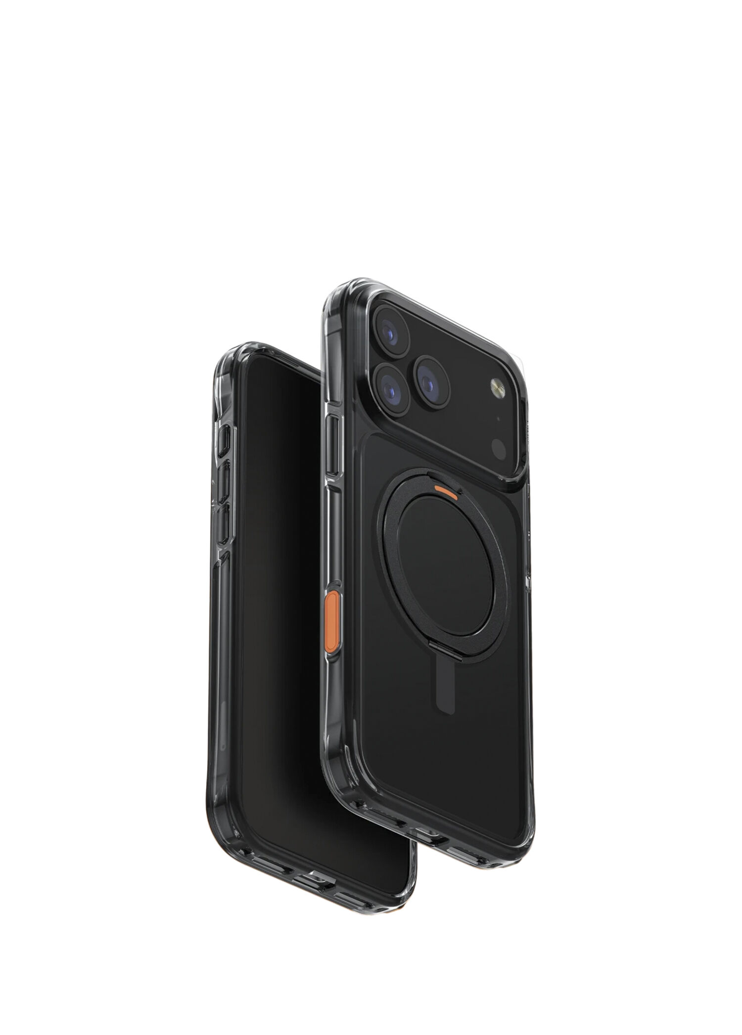 Apple iPhone 17 Pro Siyah Swivix Rotating Kickstand Telefon Kılıfı