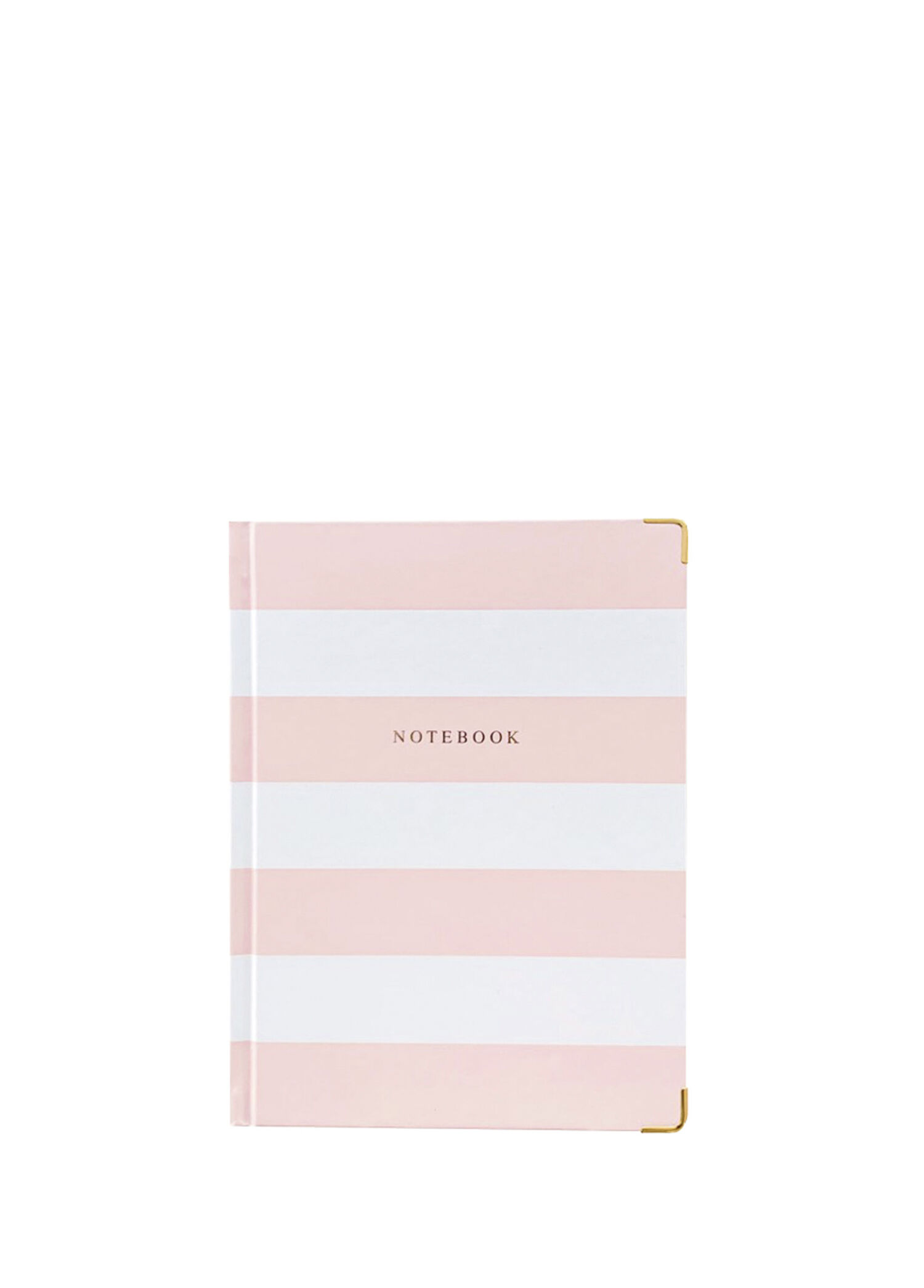 Notebook Pink White Çizgili Not Defteri