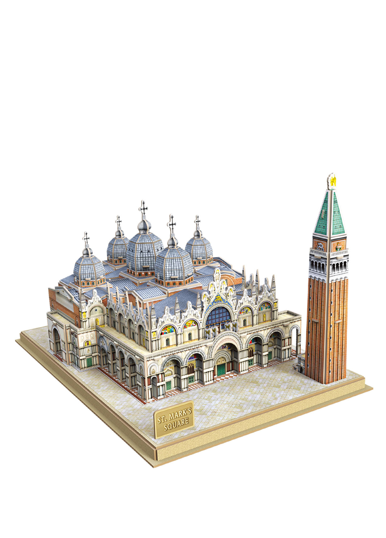 National Geographic San Marco Meydanı 3D Puzzle 107 Parça