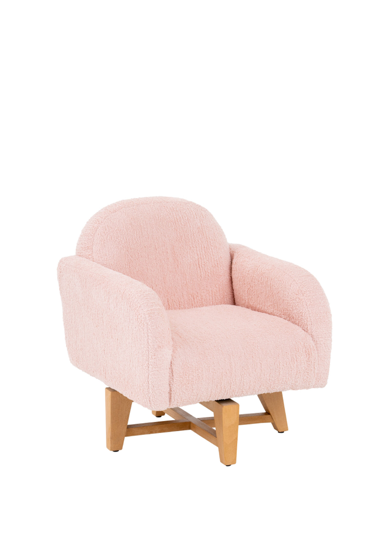 Cozy Pembe 360 Derece Dönebilen Teddy Berjer