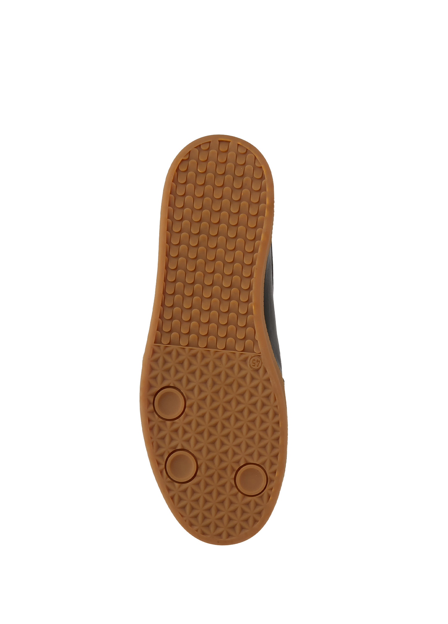 Siyah Erkek Deri Sneaker_9