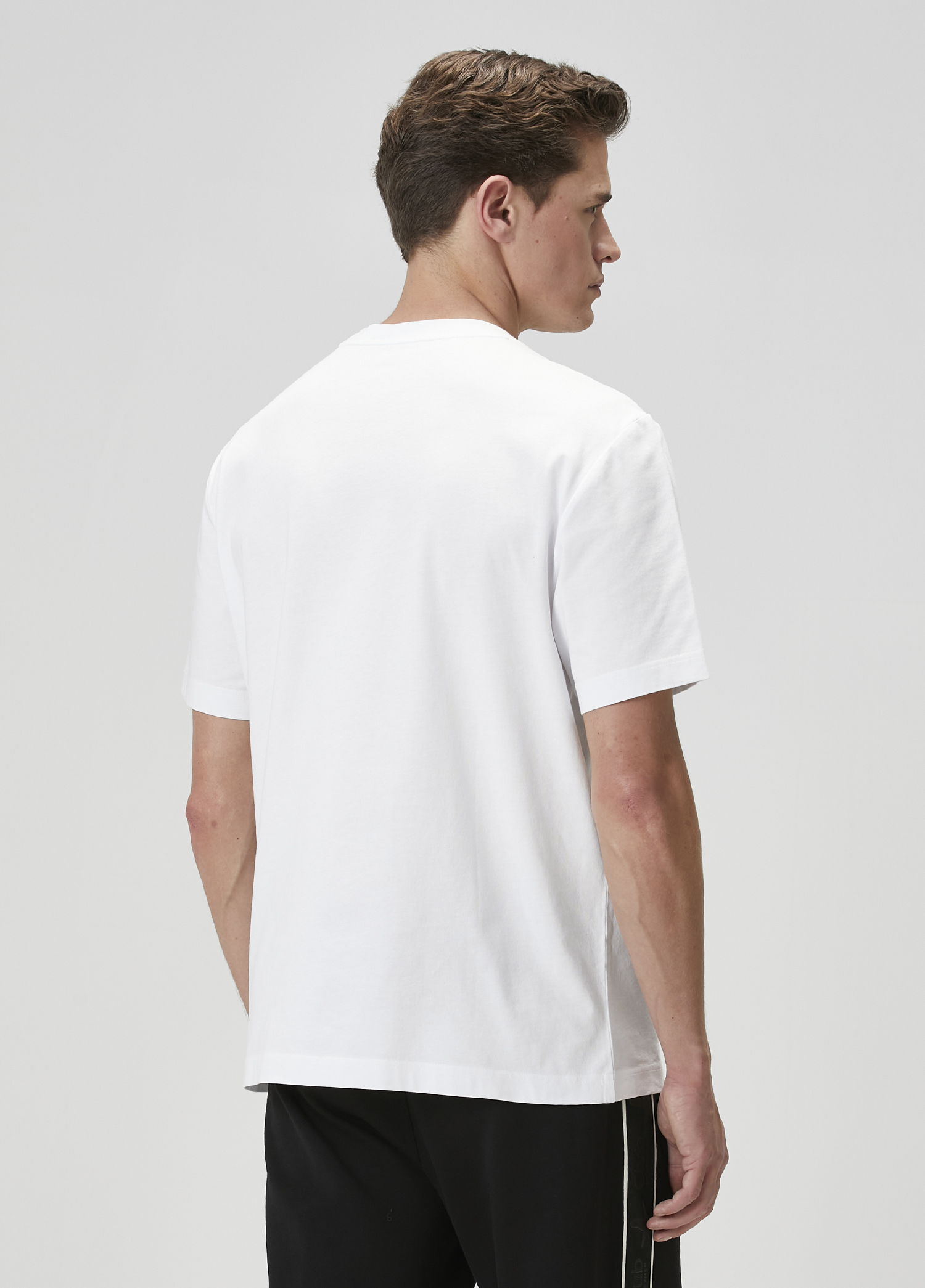 Relaxed Fit Beyaz T-shirt_4
