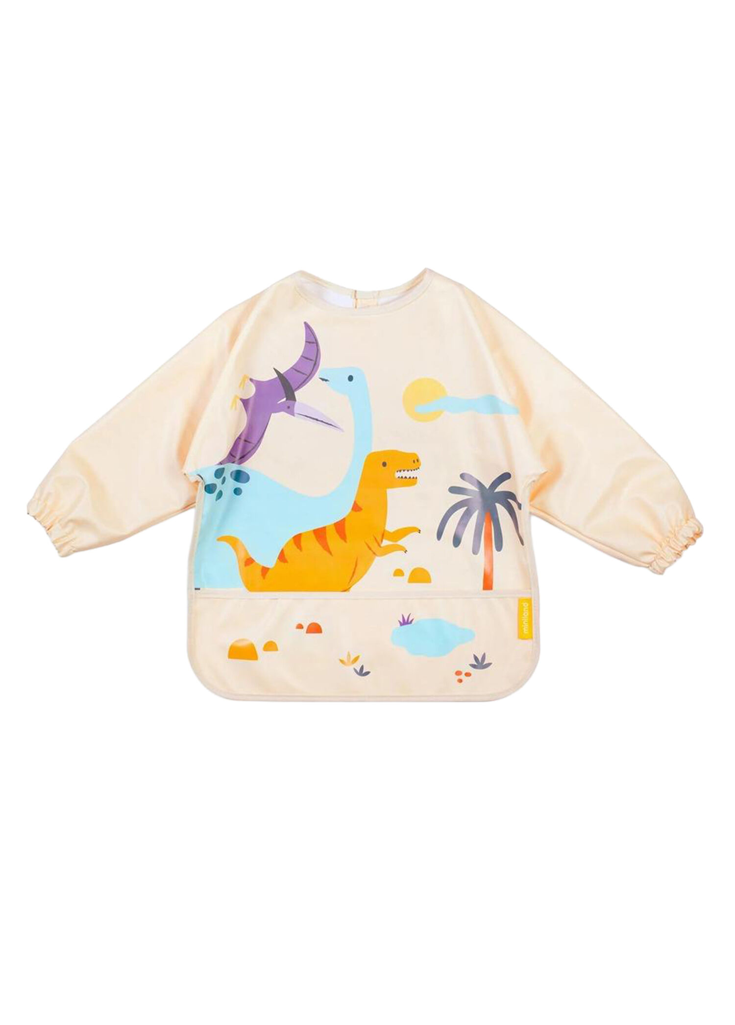 Jurassic Uzun Kollu Bebek Mama ve Etkinlik Önlüğü
