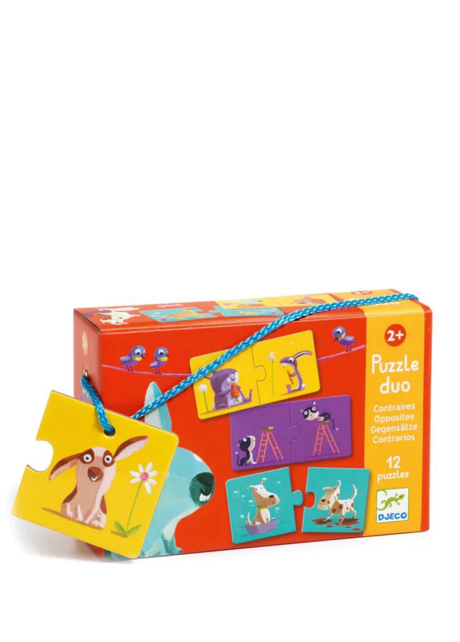 Duo Opposites İkili Çocuk Puzzle