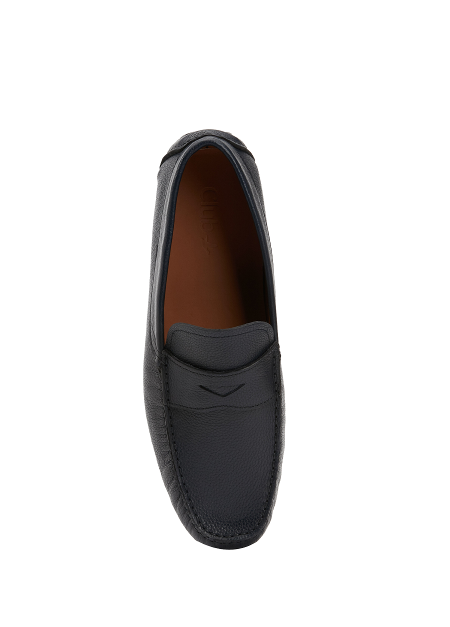 Lacivert Erkek Deri Loafer_3