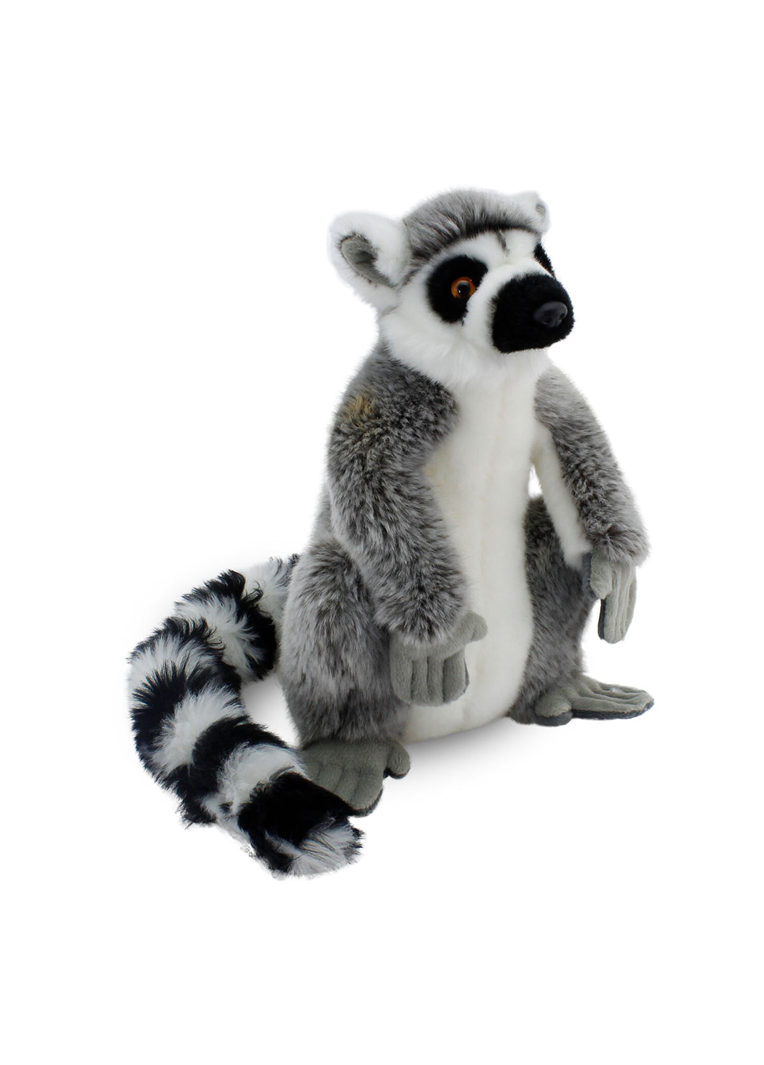 Animals Of The World - Oturan Lemur Peluş Oyuncak 28 cm - NO COLOR