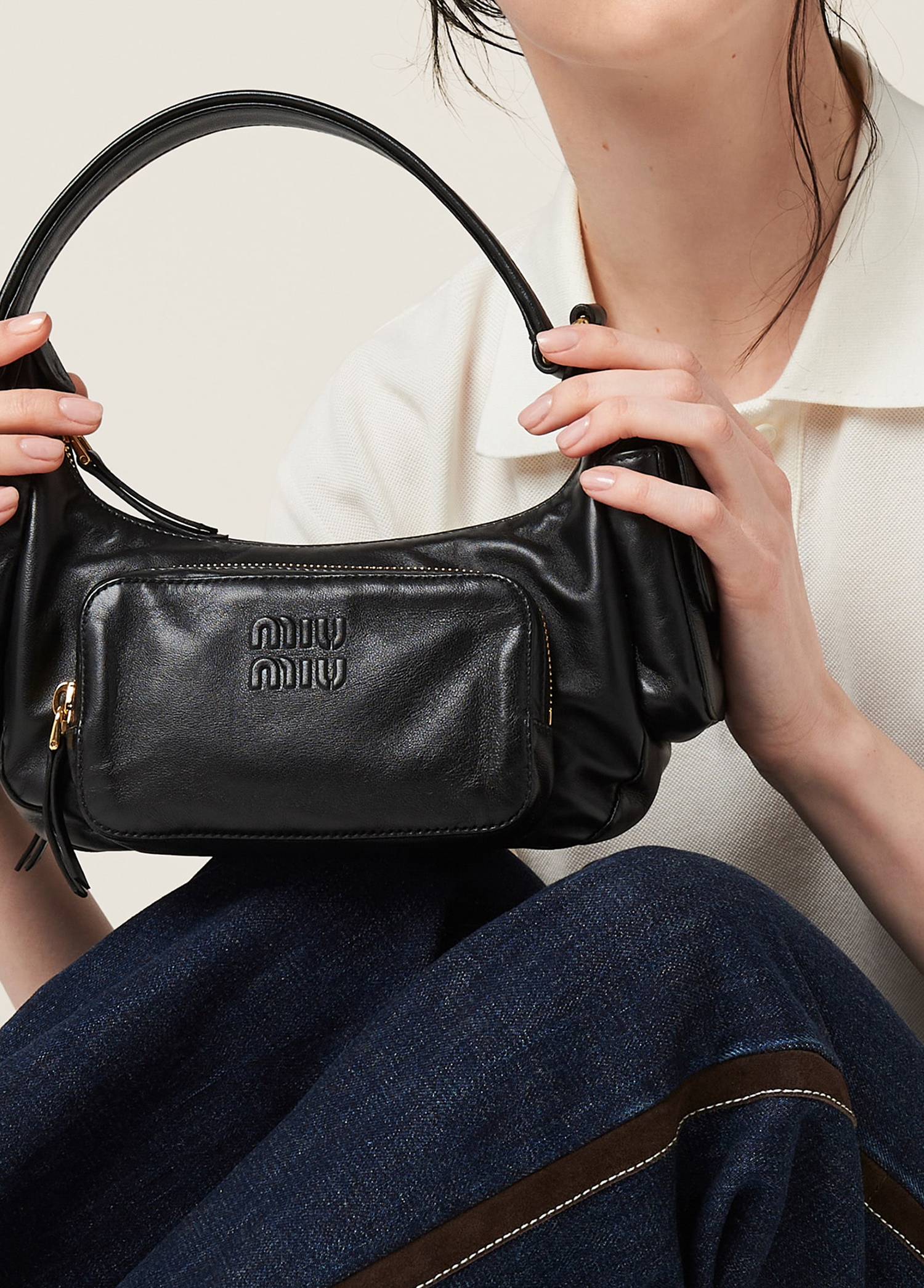 バッグ SS1996 MIU MIU LEATHER POCKET BAG SS1996 MIU MIU LEATHER POCKET BAG - メルカリ