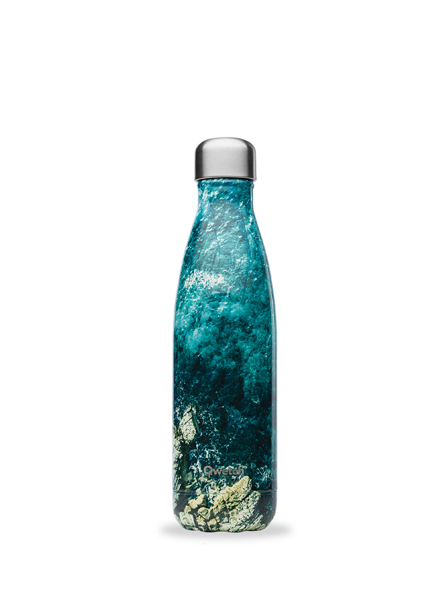 QD3438 Özel Tasarımlı Isı Yalıtımlı Deniz Desenli Termos 500 ml