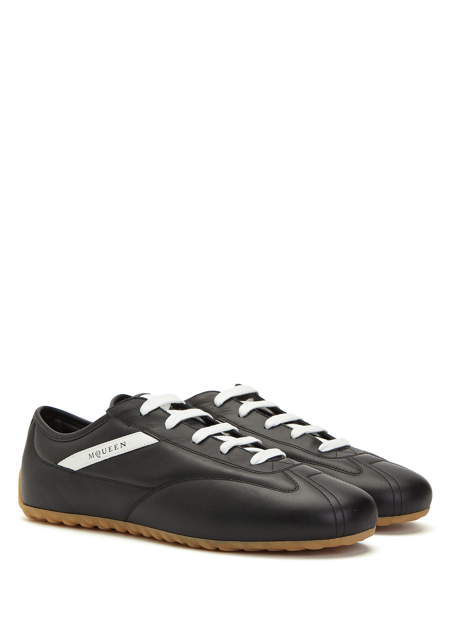 McQueen Siyah Erkek Boxe Siyah Erkek Deri Sneaker 1953658 | Beymen