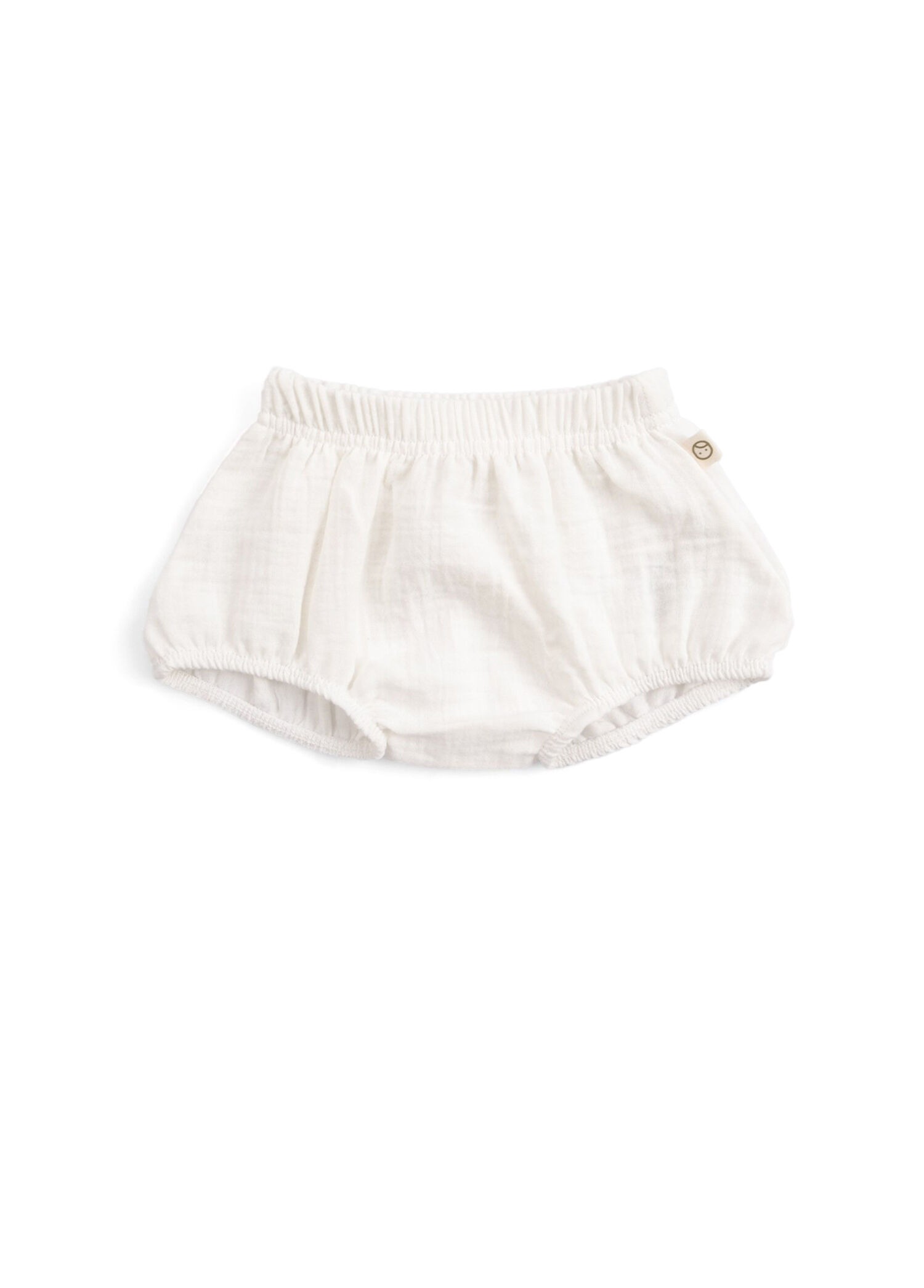 Ekru Organik Pamuk Müslin Unisex Bebek Külot