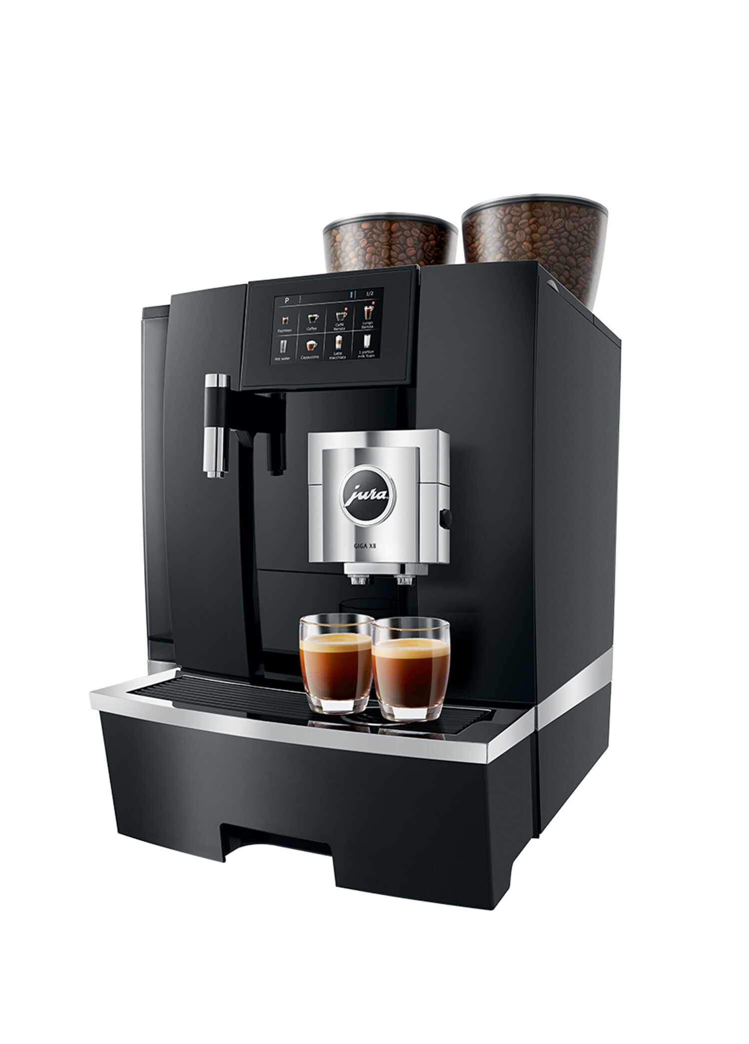 15570 Gıga X8C Alumınum Black Kahve Makinası