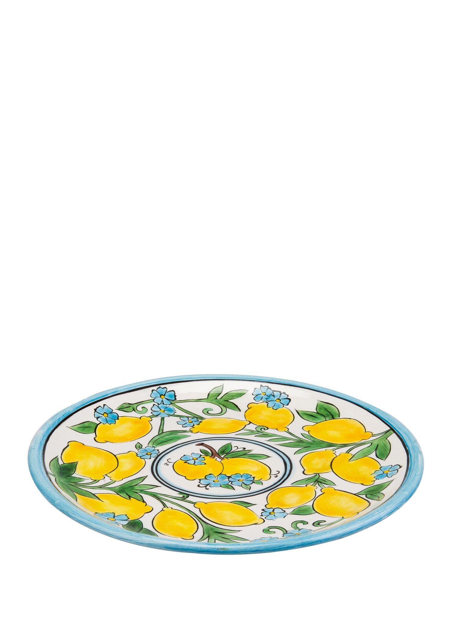 Beymen Amalfi Coast White El Yapımı Çini Tabak 33 cm. 2