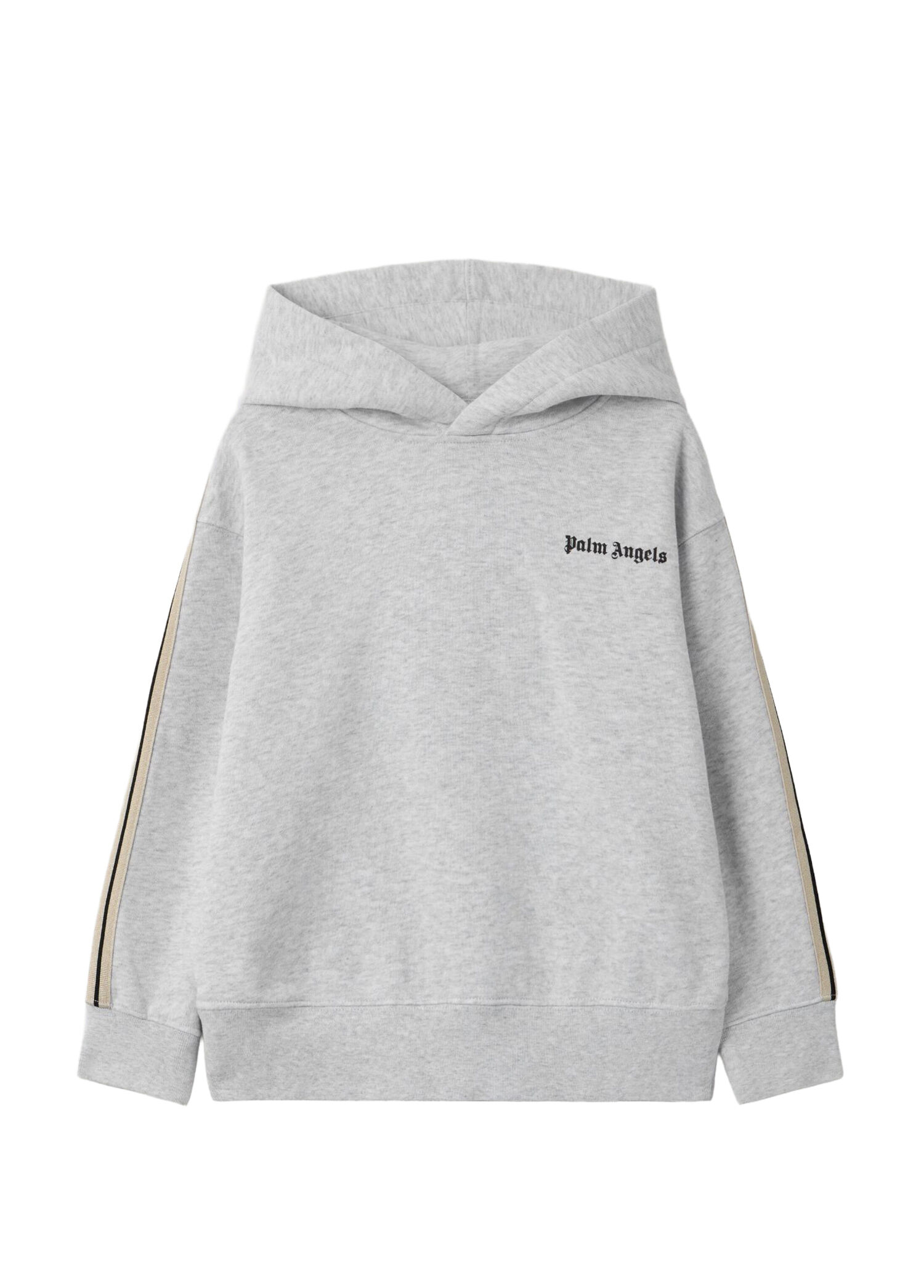 Siyah Gri Kapüşonlu Erkek Çocuk Sweatshirt