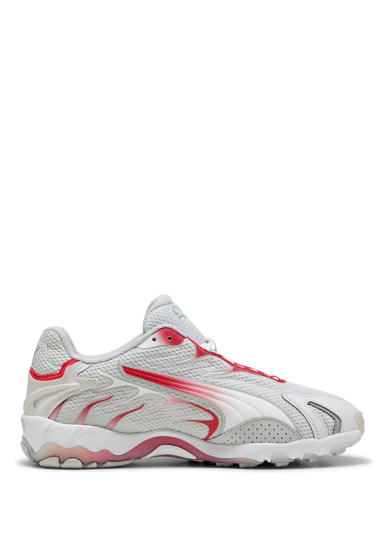 Inhale Feather Gray For All Time Red Unisex Sneaker