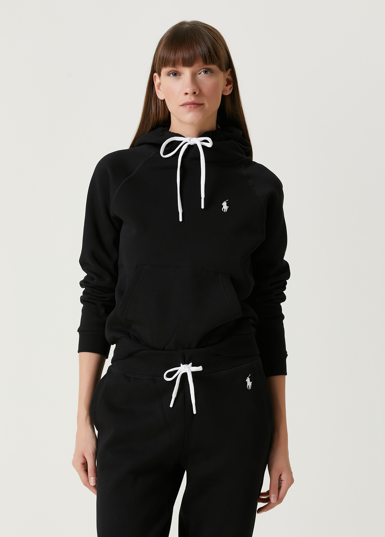 Ralph lauren women's black hoodie online