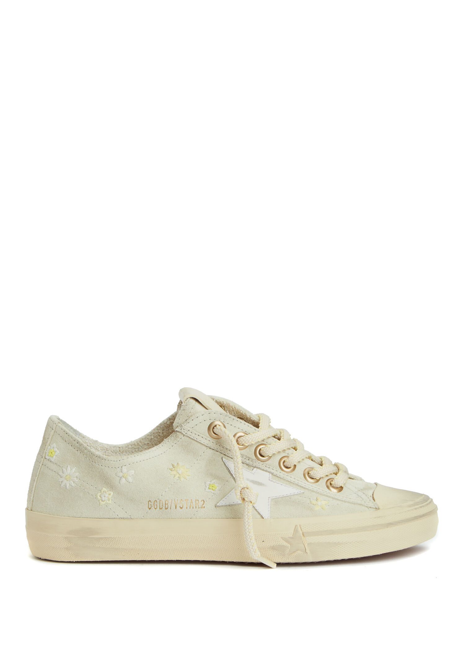 V Star 2 Bej Beyaz Kadın Deri Sneaker