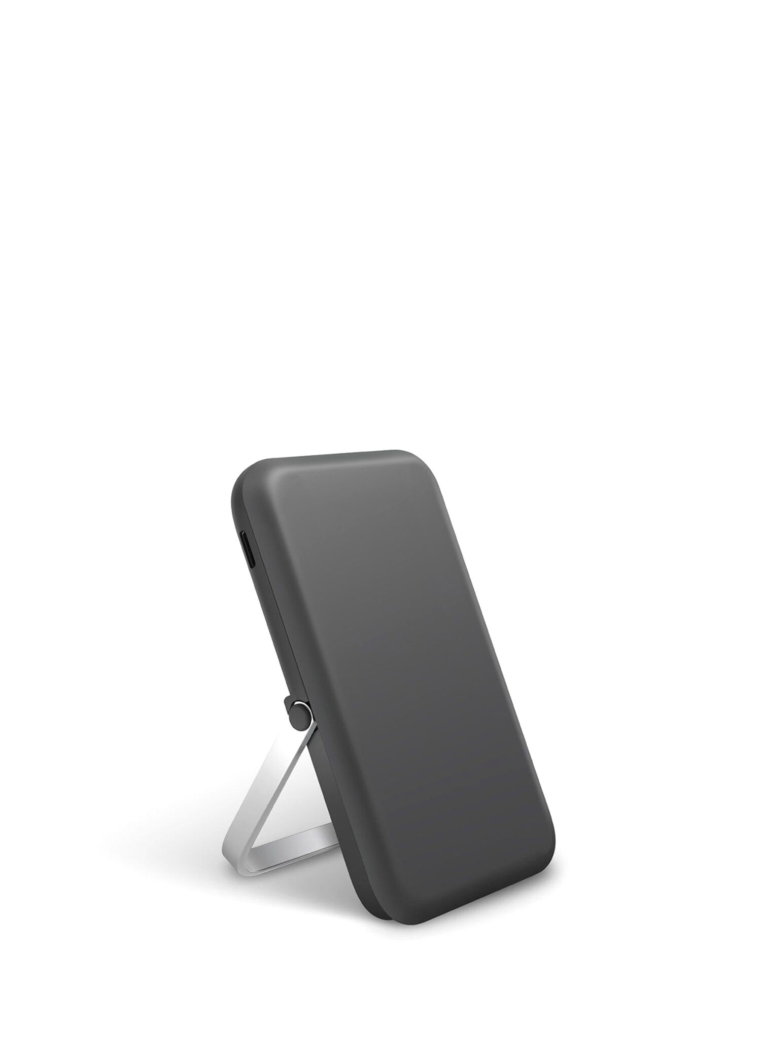 Hoveo Gri 5.000mAh Manyetik Standlı Powerbank